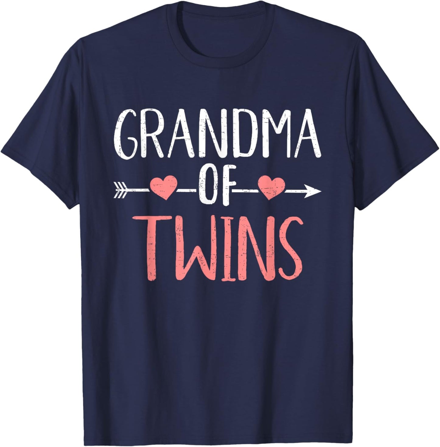Grandma of twins T-Shirt - T-Shirt | Navy