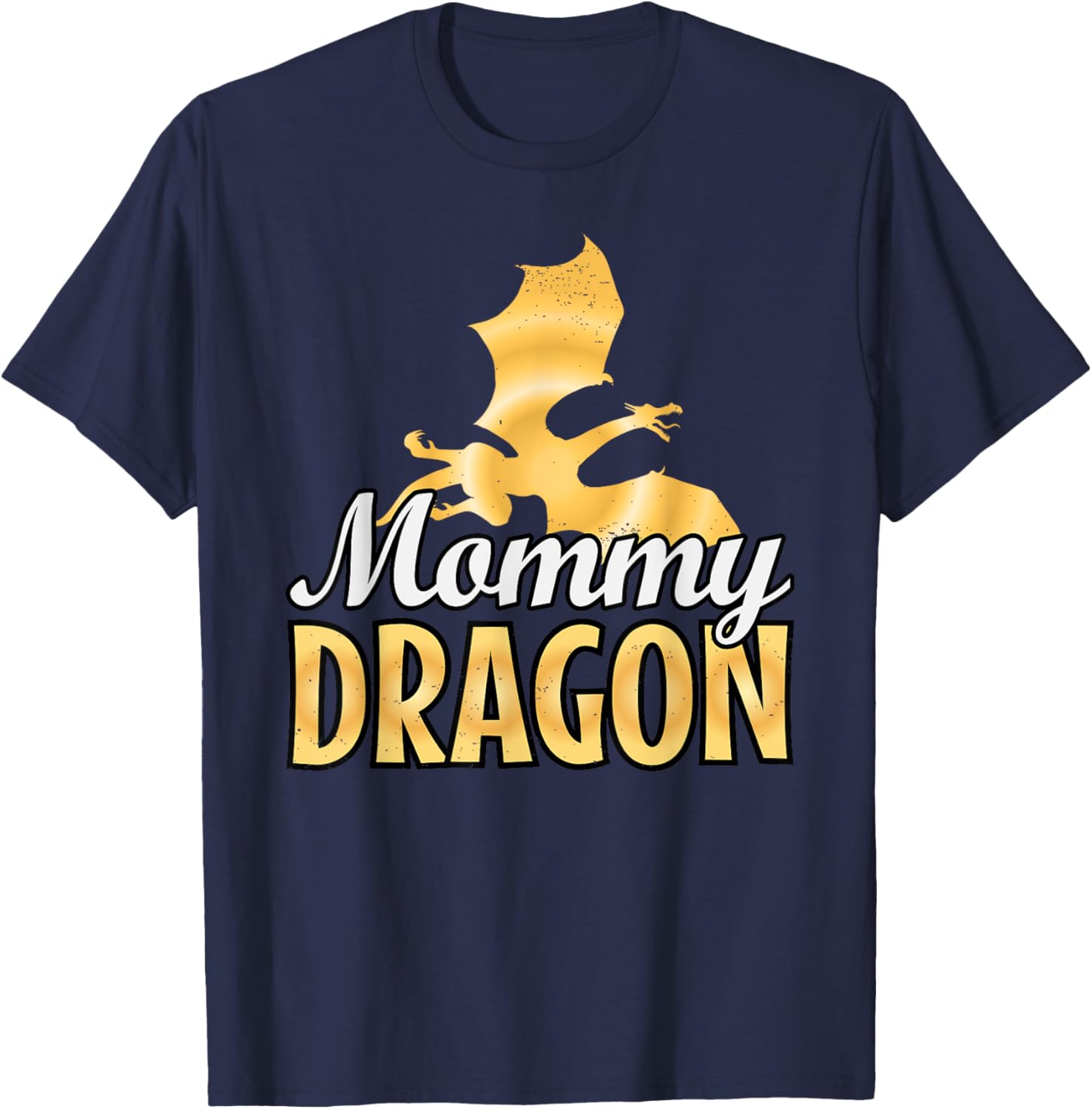 Mommy Dragon Lover Mother's Day T-Shirt - T-Shirt | Navy