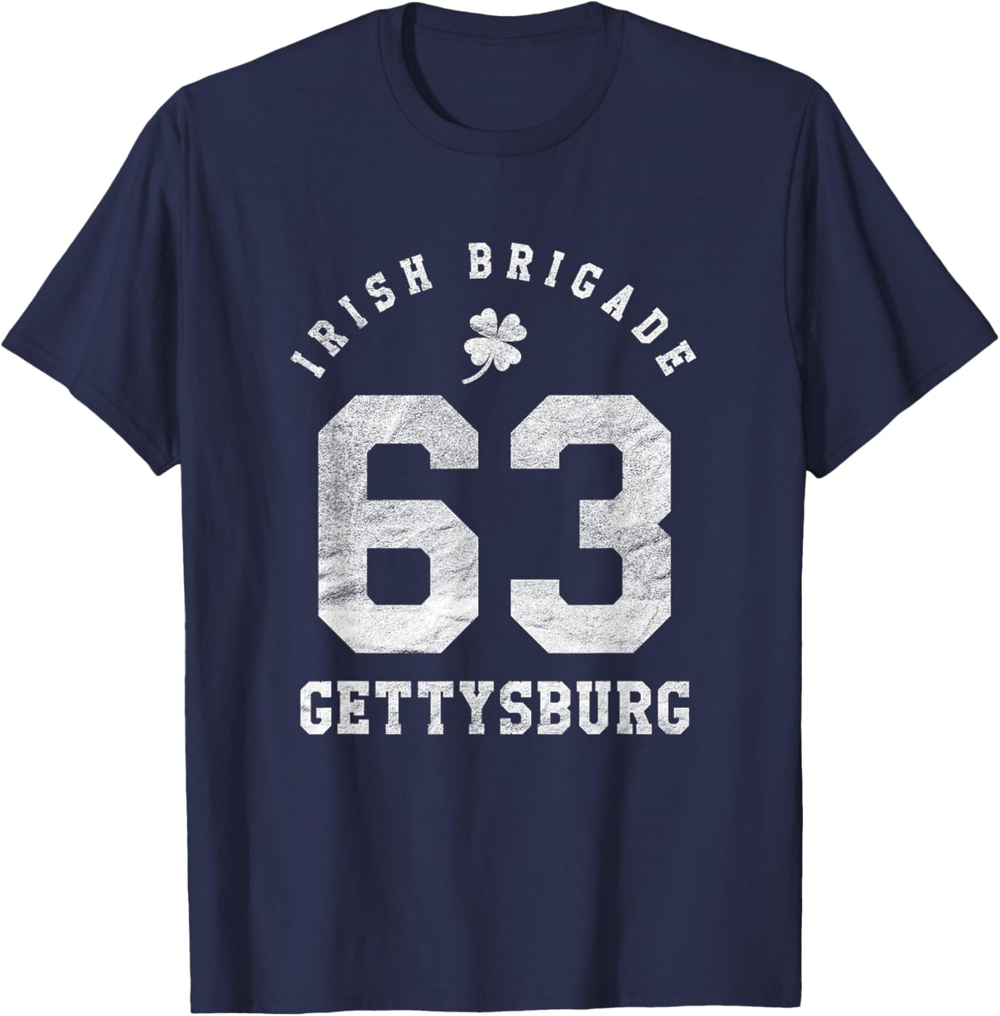 Civil War Irish Brigade Gettysburg T-Shirt - T-Shirt | Navy