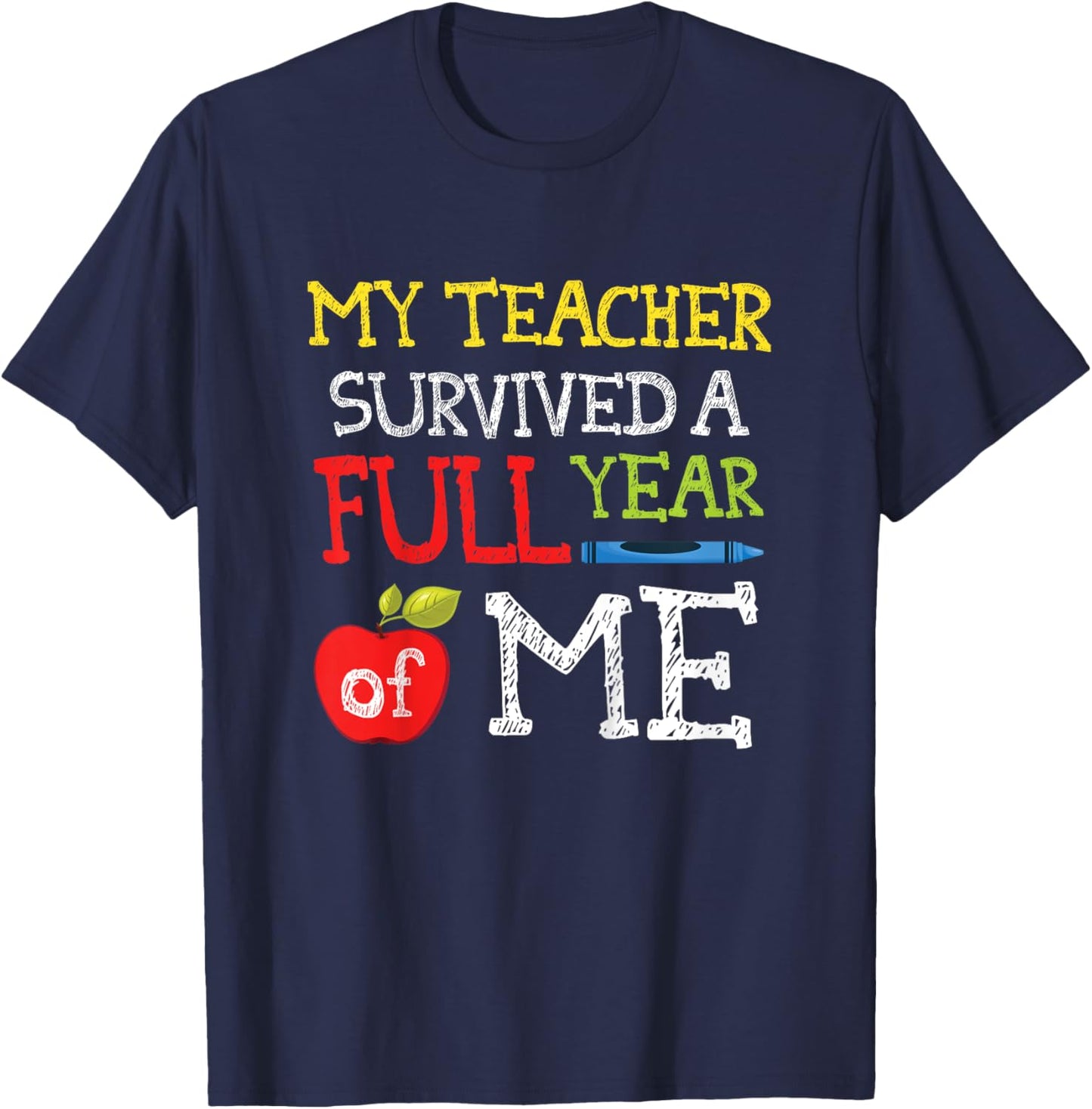 Funny Last Day Of School Shirt For Boys Girls T-Shirt - T-Shirt | Navy