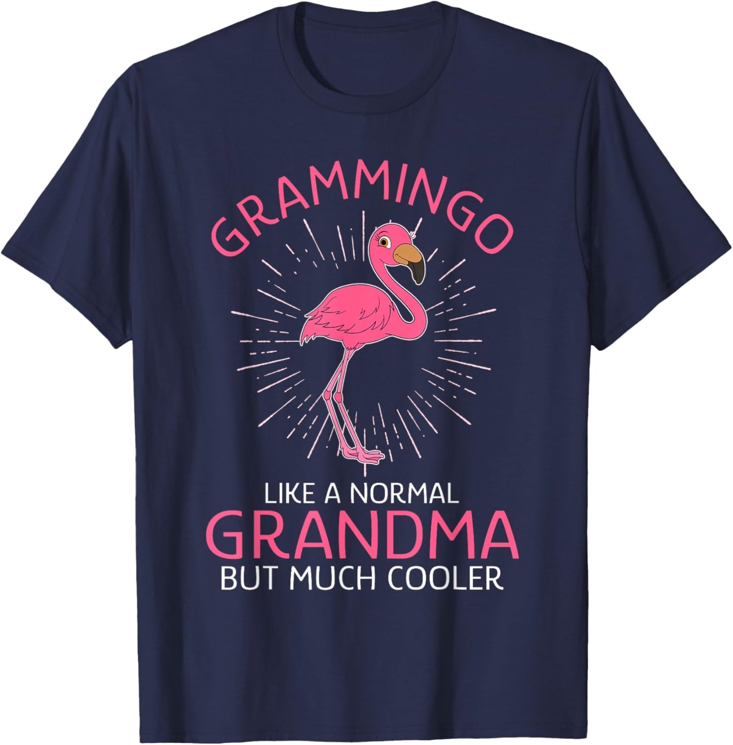 Grammingo Like A Normal Grandma but much cooler Grammingo T-Shirt - T-Shirt | Navy