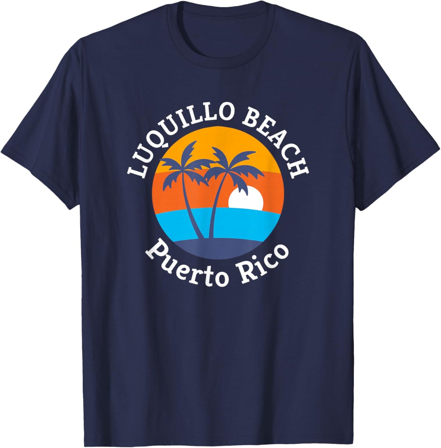 Luquillo Beach Puerto Rico Summer Vacation Souvenir Women Kids T-Shirt - T-Shirt | Navy