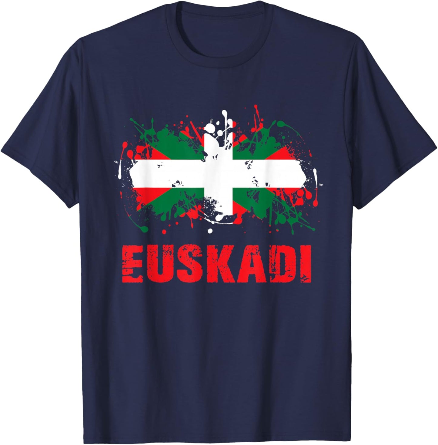 Basque Country and Euskadi for Basque Country Enthusiasts T-Shirt - T-Shirt | Navy