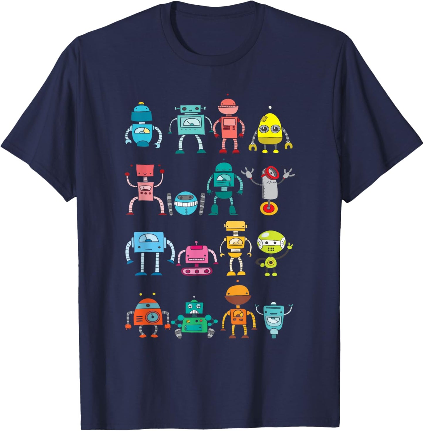 Funny Robotics Shirts - Robot Lover Robotics Engineer Engineering T-Shirt - T-Shirt | Navy