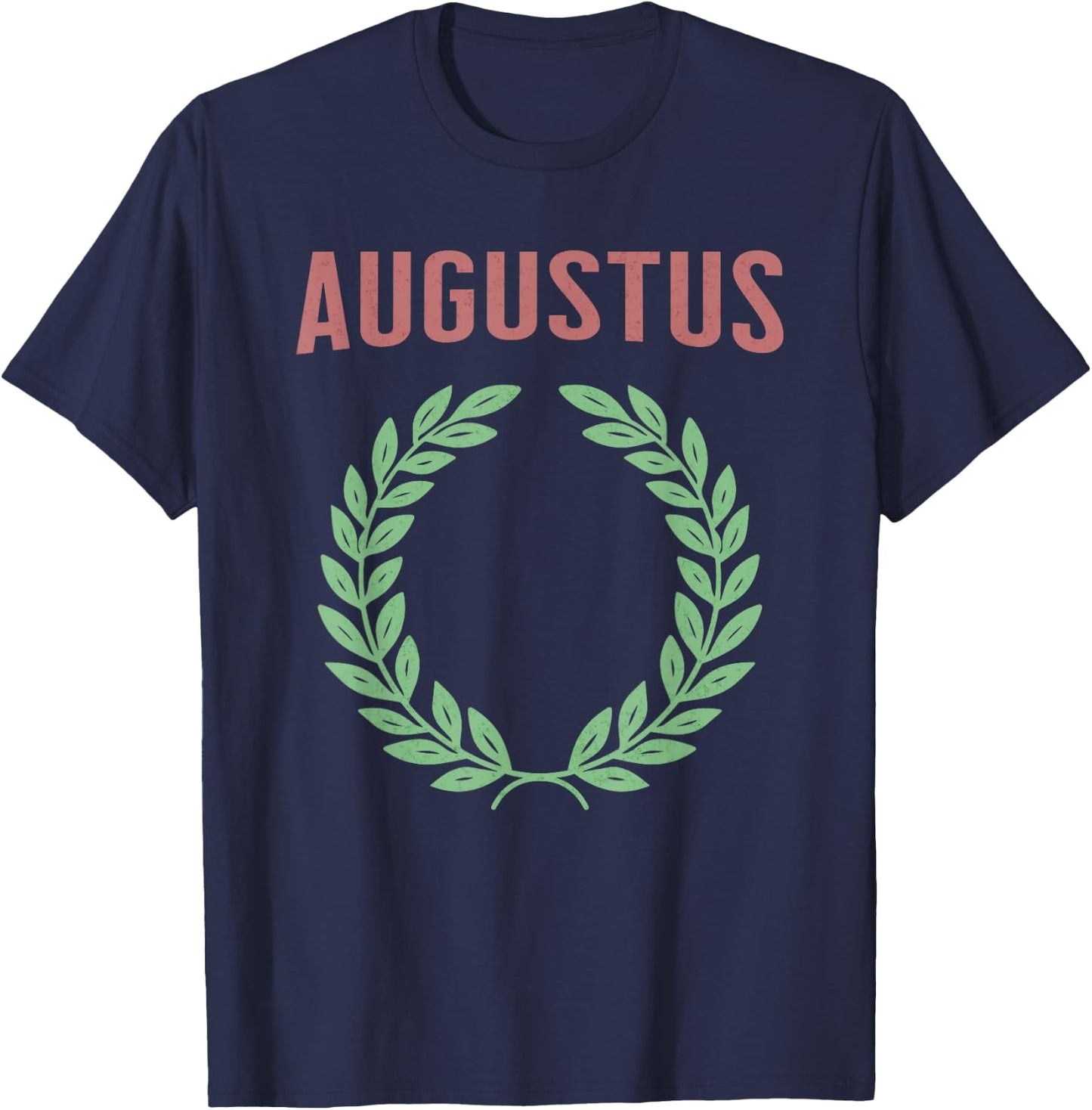 Augustus Roman Emperor Ancient Rome T-Shirt - T-Shirt | Navy