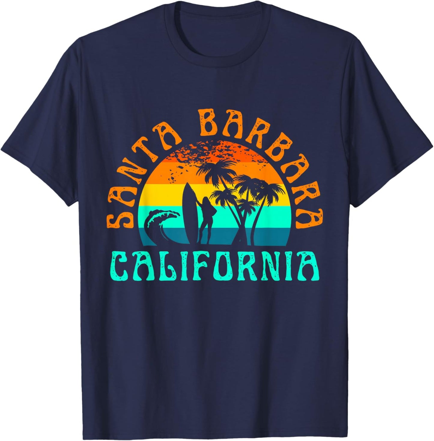 Santa Barbara T-Shirt - T-Shirt | Navy