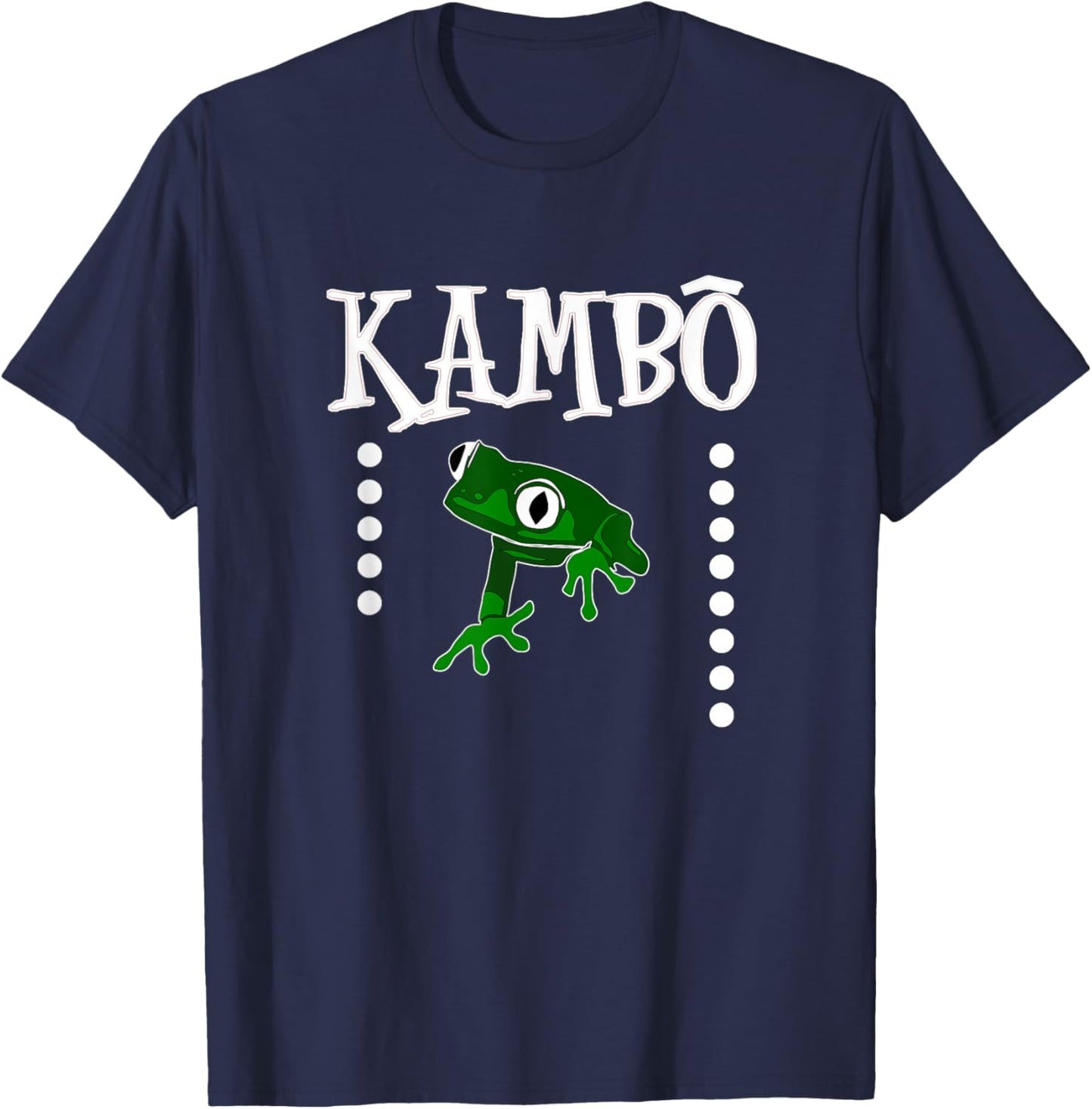 Phyllomedusa Bicolor Giant Monkey Frog Venom Cleansing T-Shirt - T-Shirt | Navy
