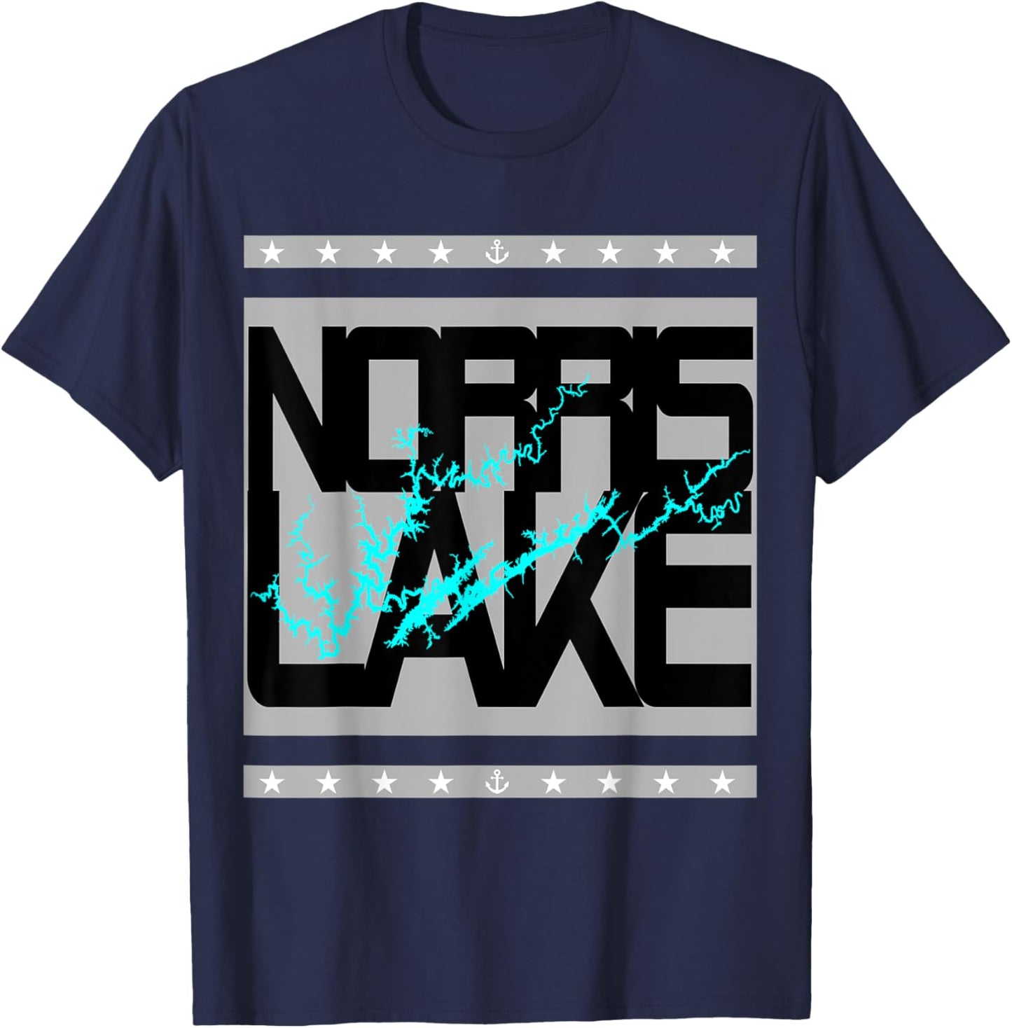 Norris Lake, Tennessee T-Shirt - T-Shirt | Navy