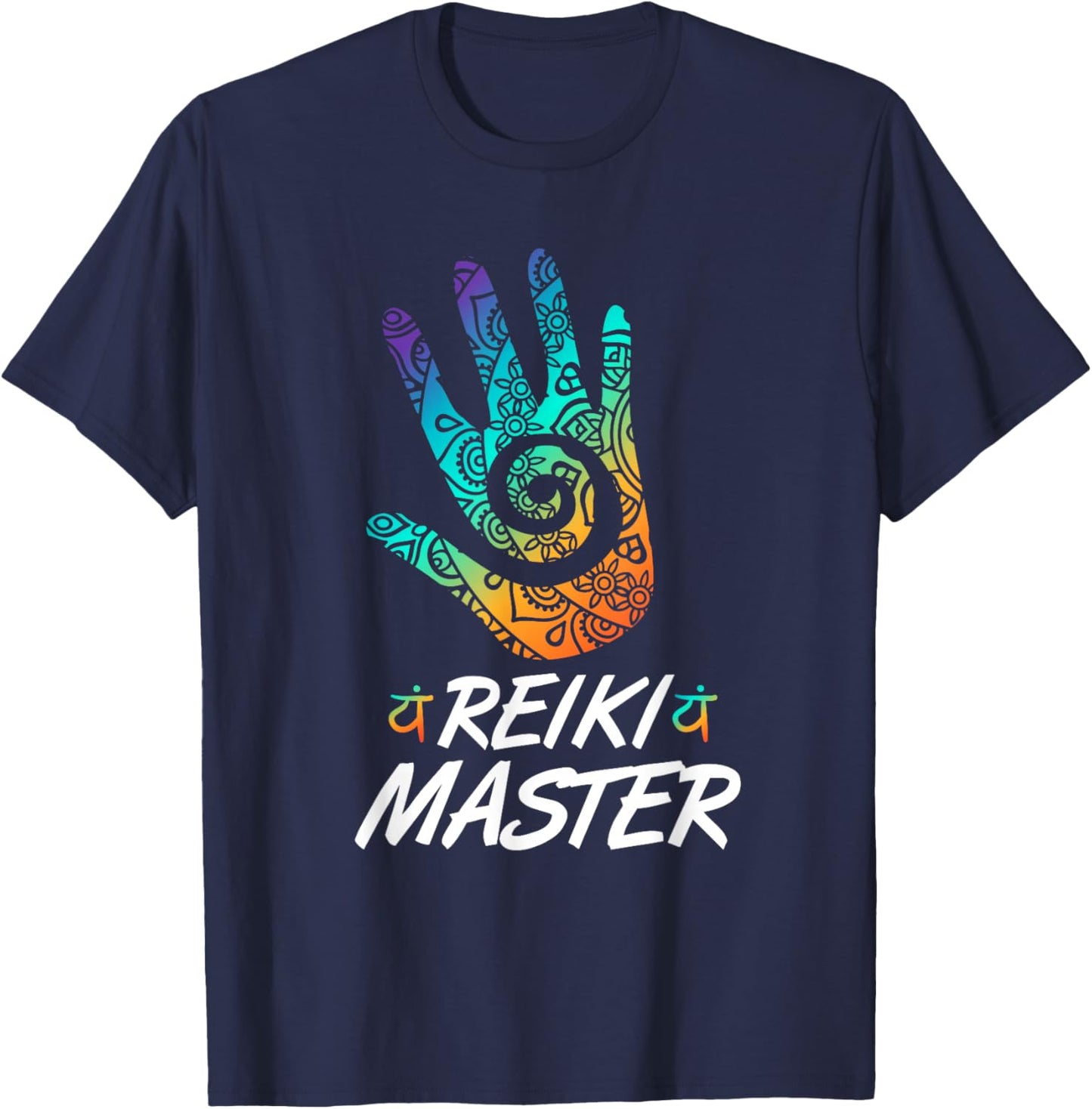 Riki Gift or Women - Energy Healing Reiki T-Shirt - T-Shirt | Navy