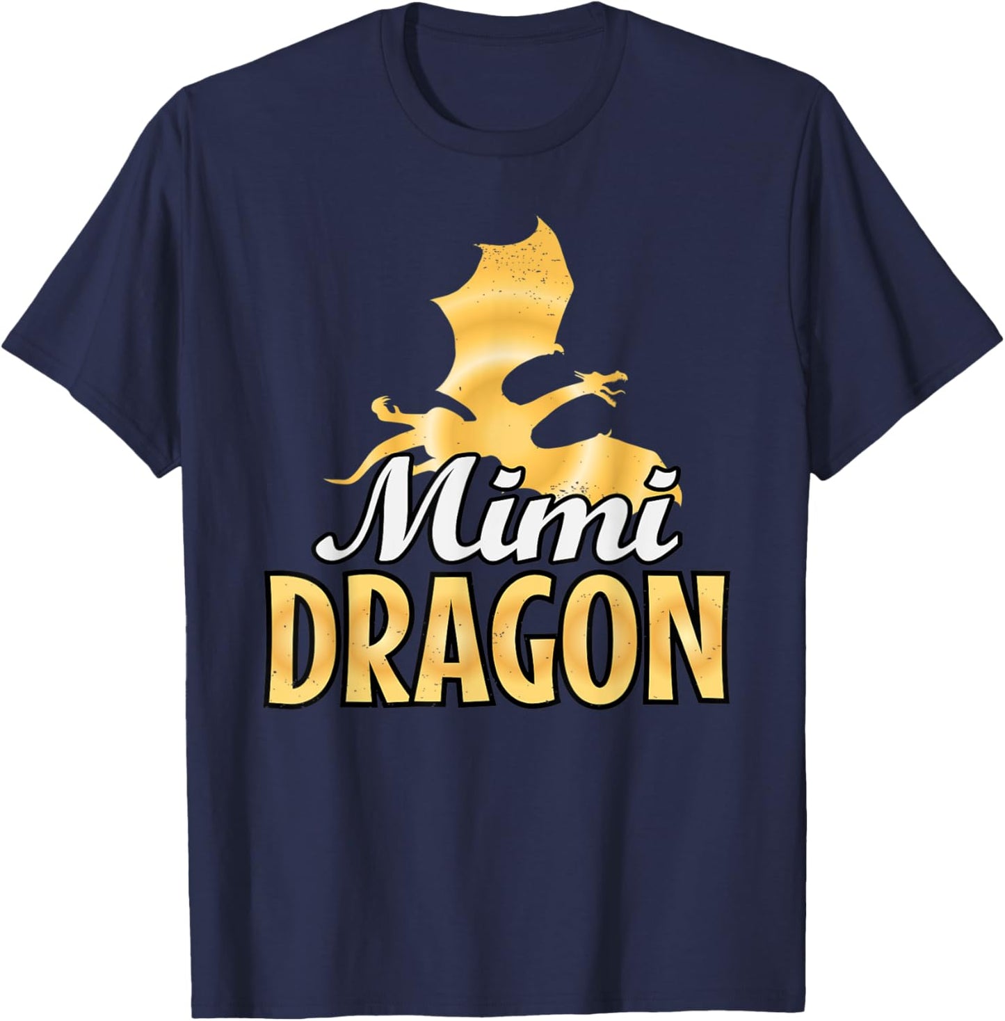 Mimi Dragon Lover Mother's Day T-Shirt - T-Shirt | Navy