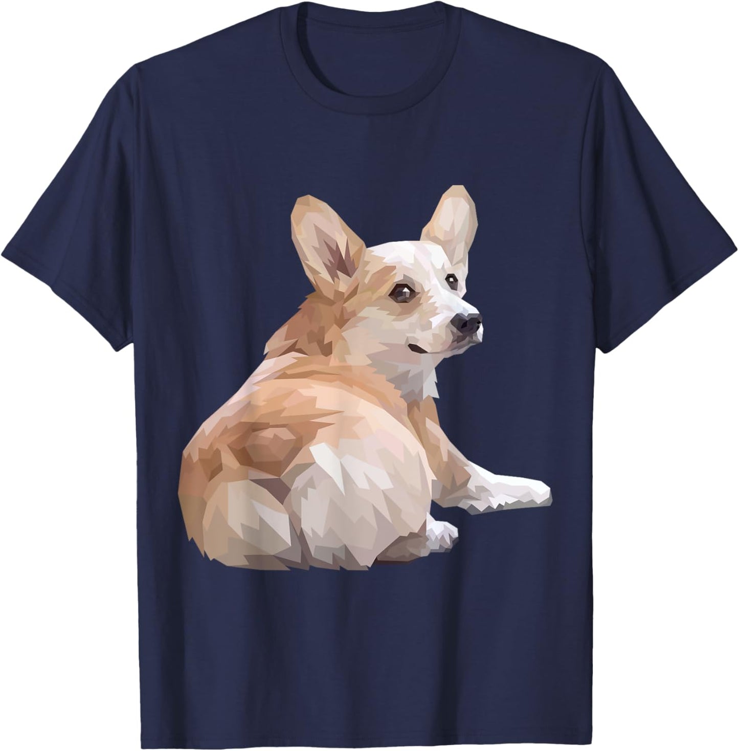 Dog Lover Gifts Welsh Corgi For Corgi Men T-Shirt - T-Shirt | Navy