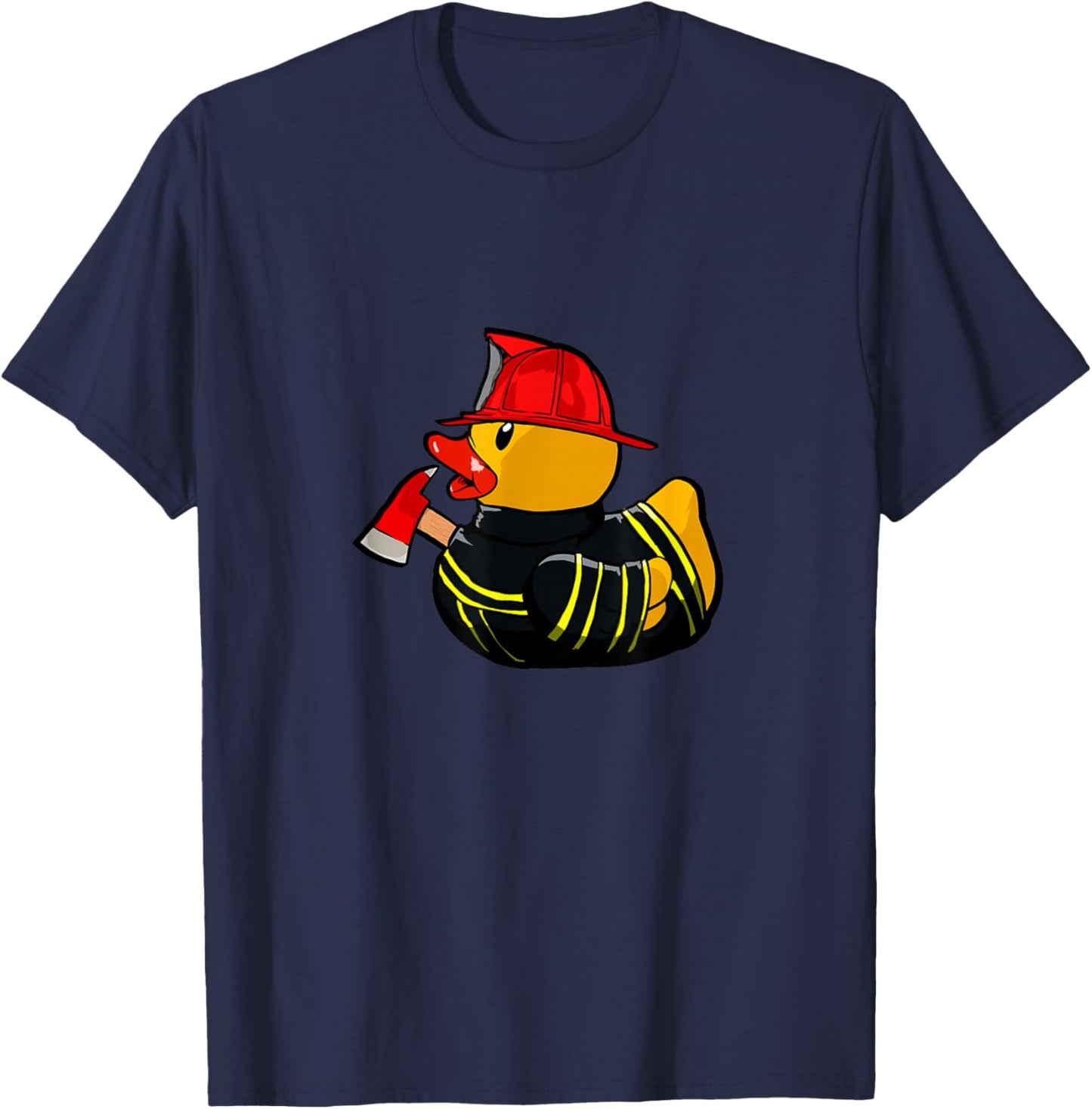 Fire Duck T-Shirt - T-Shirt | Navy