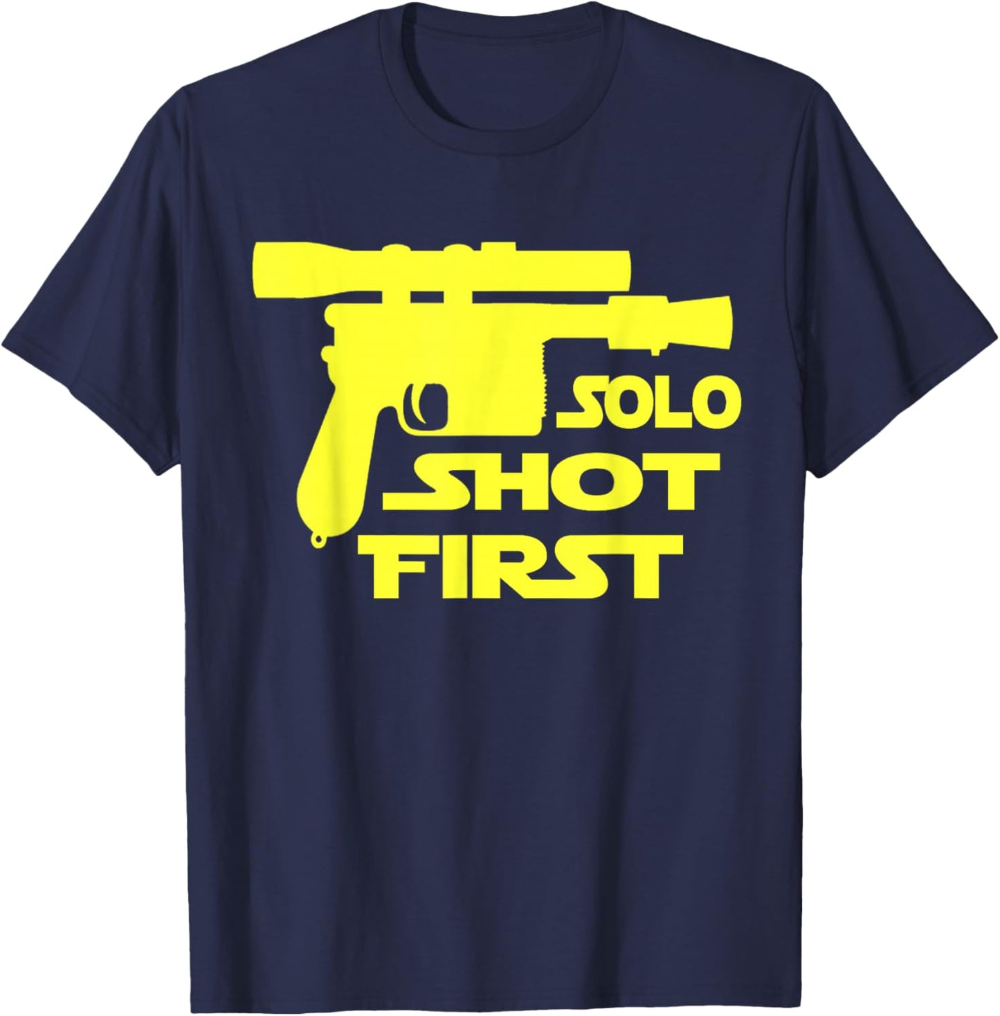 Solo Shot First T-Shirt - T-Shirt | Navy