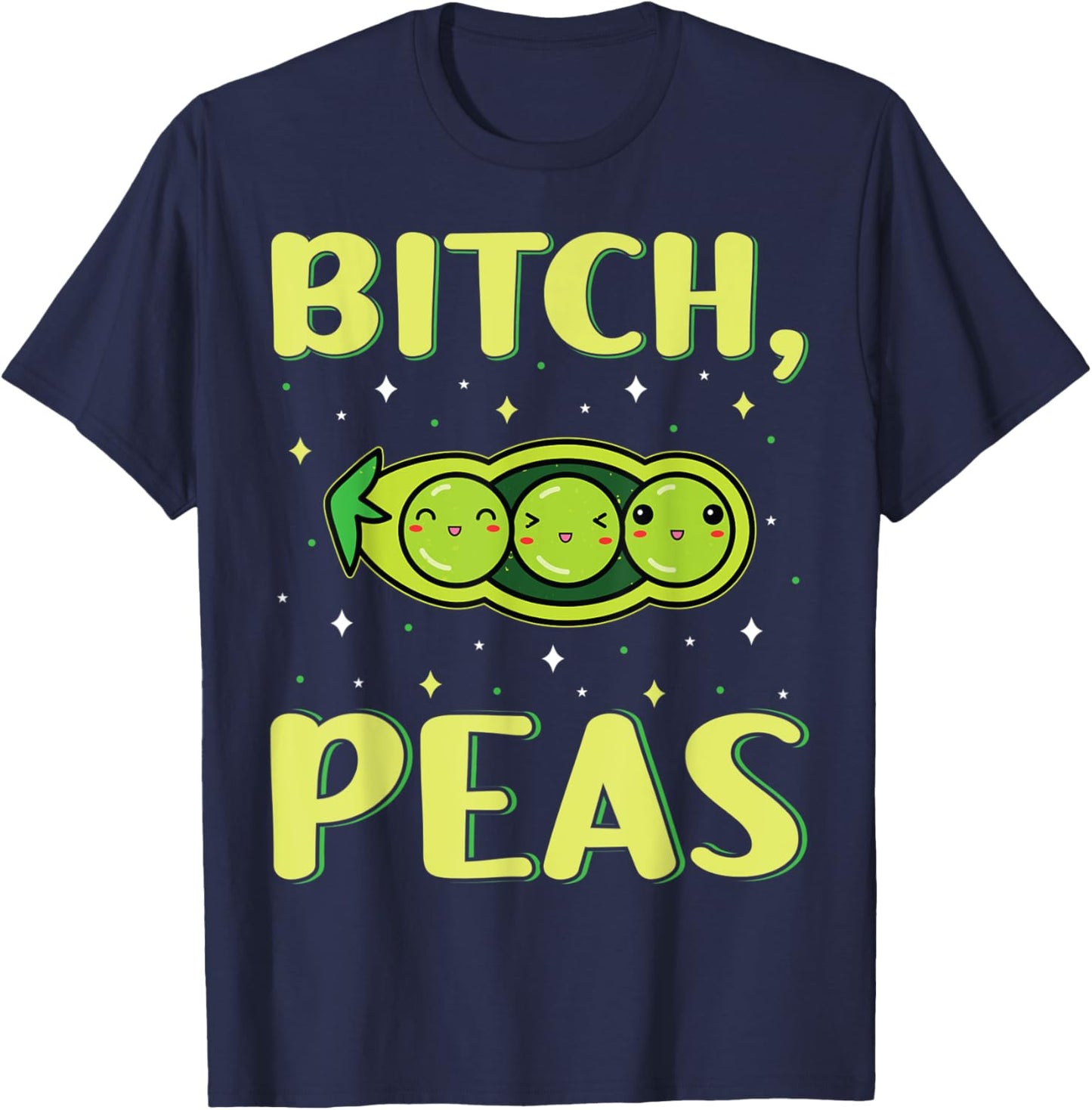 Gangster Chef Culinary Badass Mamas Cooking Bitch Peas T-Shirt - T-Shirt | Navy