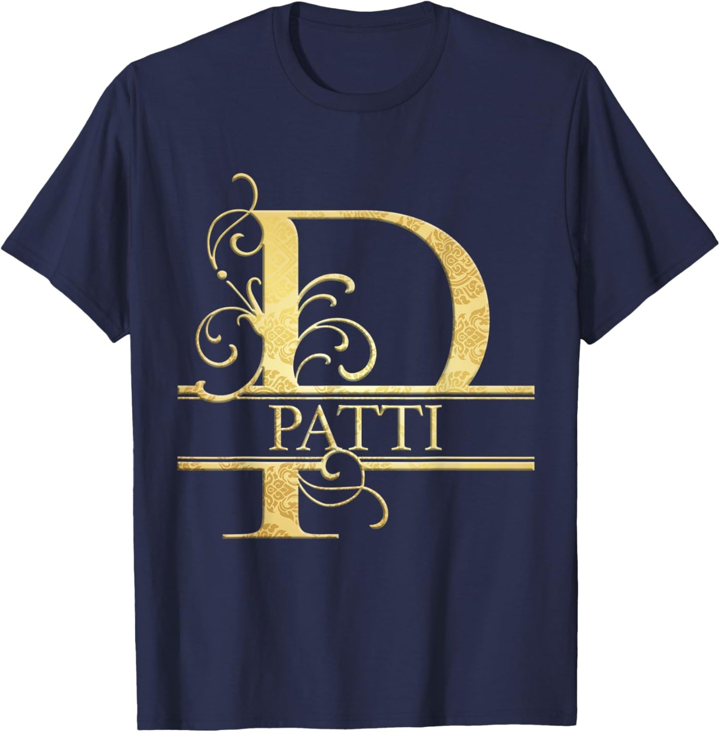 Patti Name T-Shirt - T-Shirt | Navy