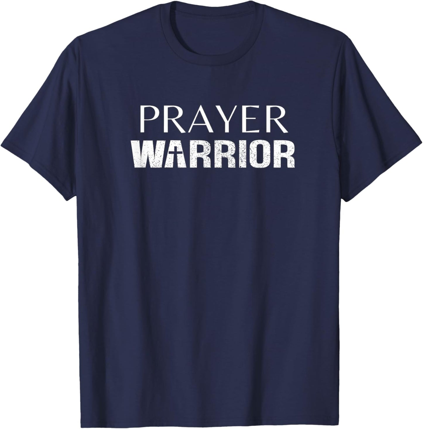 Prayer Warrior T-Shirt - T-Shirt | Navy