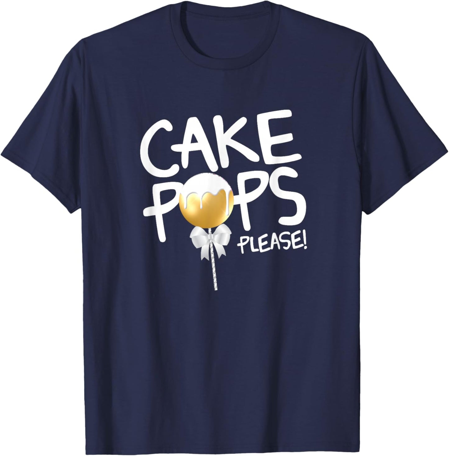 Baking Cake Pops T-Shirt - T-Shirt | Navy