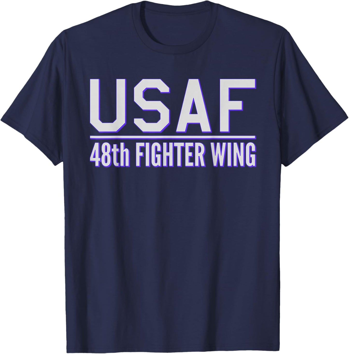 48th Fighter Wing Usaf Raf Lakenheath Air Force T-Shirt - T-Shirt | Navy