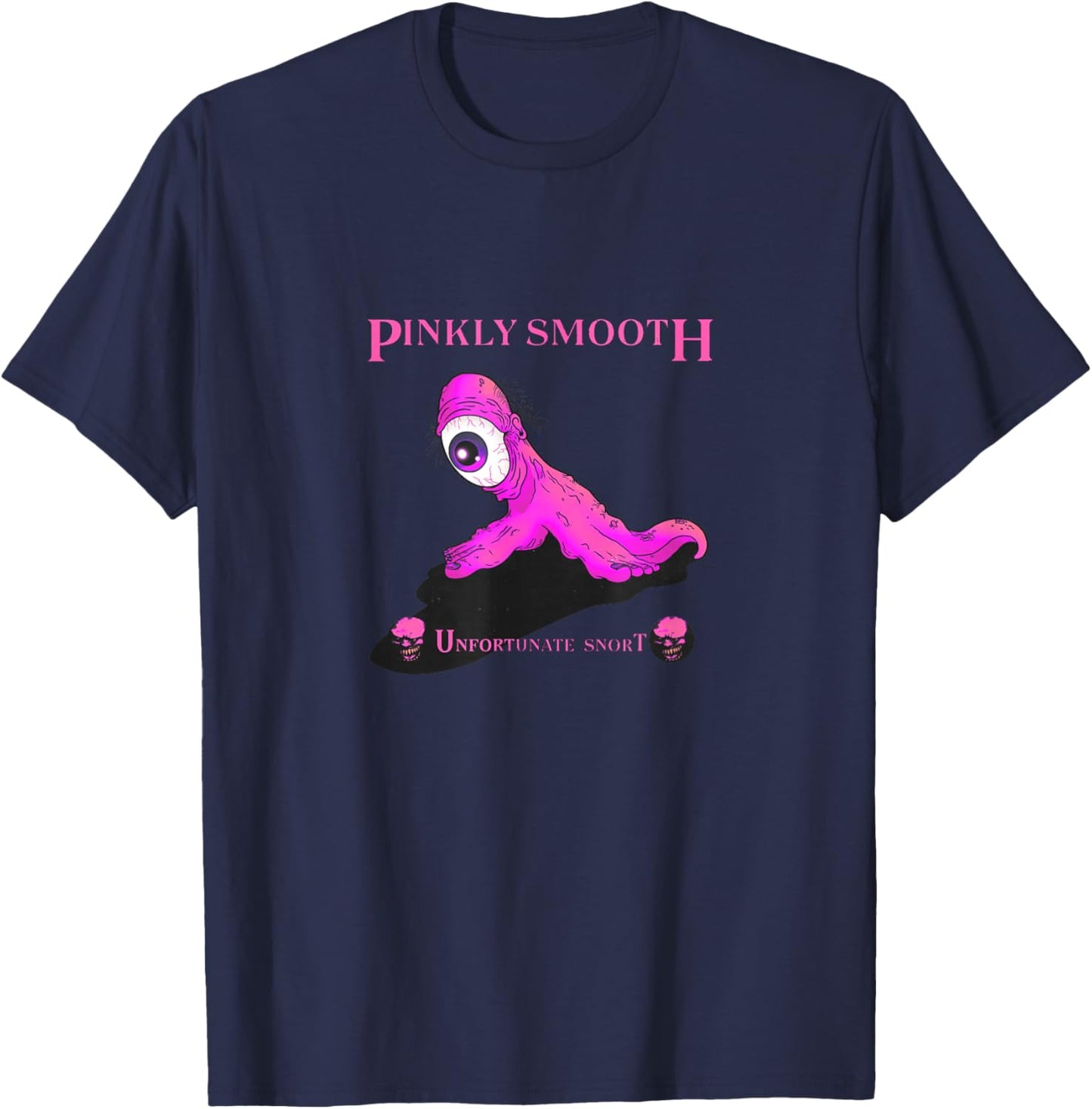 Pinkly Smooth T-Shirt - T-Shirt | Navy