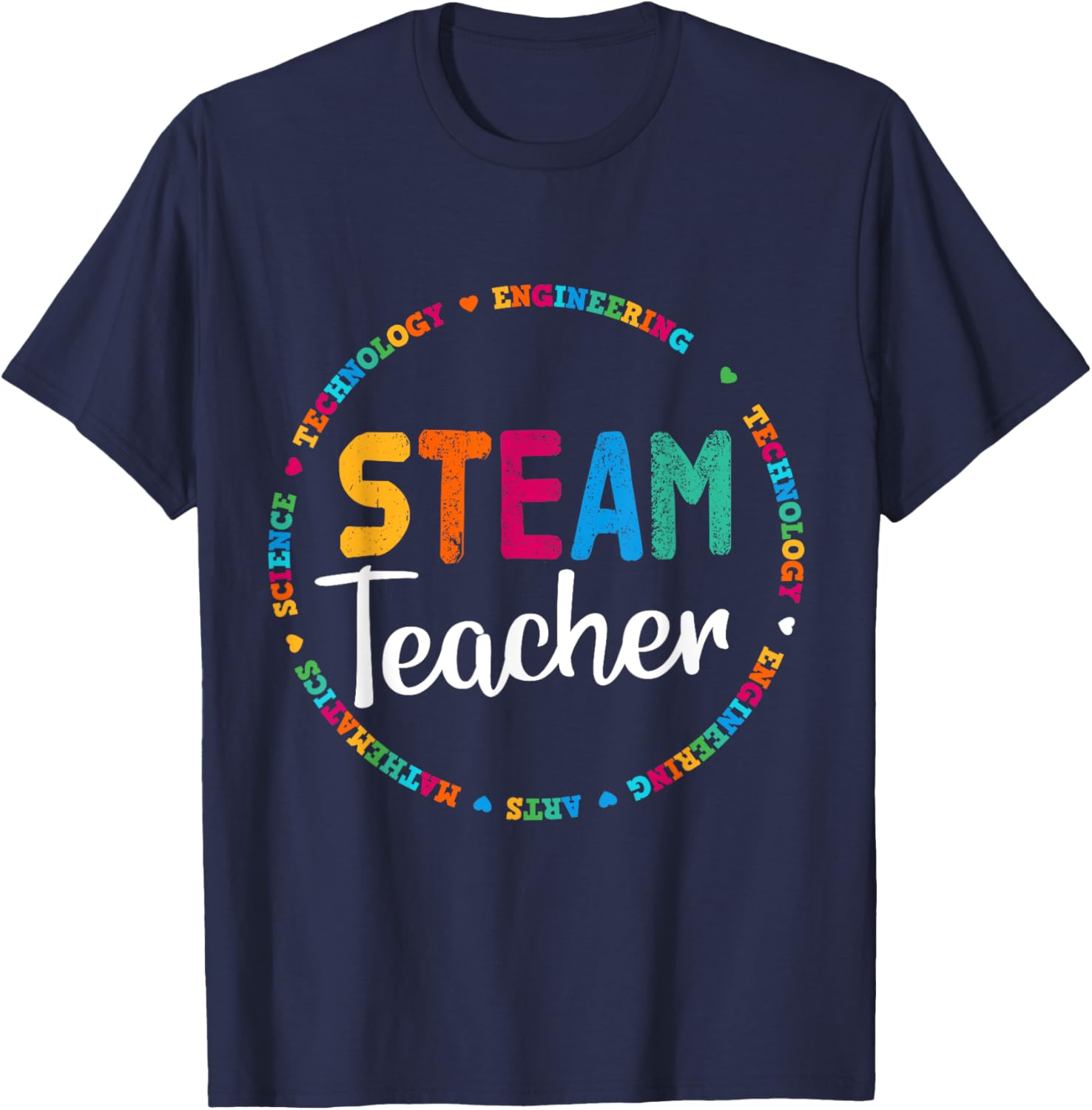 STEAM Teacher Back to School STEM special T-Shirt - T-Shirt | Navy
