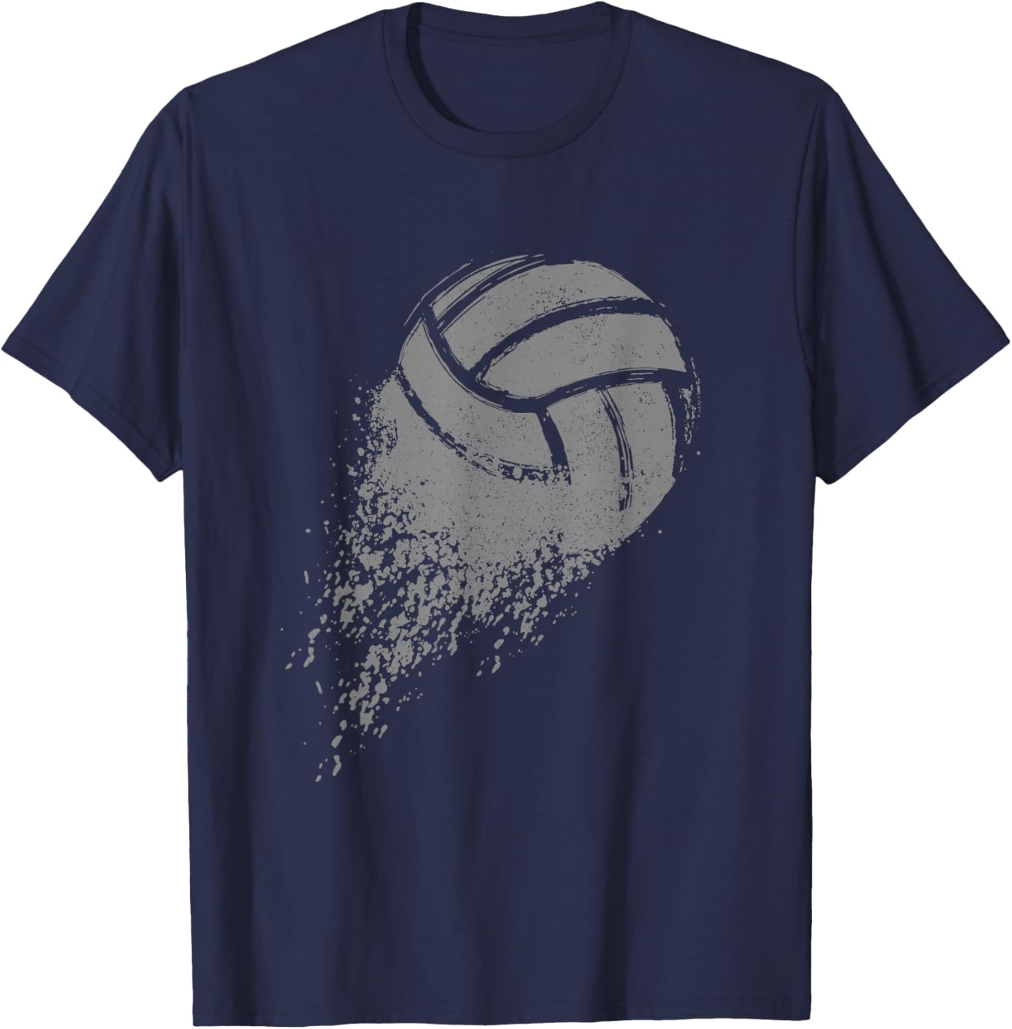 Volleyball Vintage Retro Sport Volleyball Player T-Shirt - T-Shirt | Navy