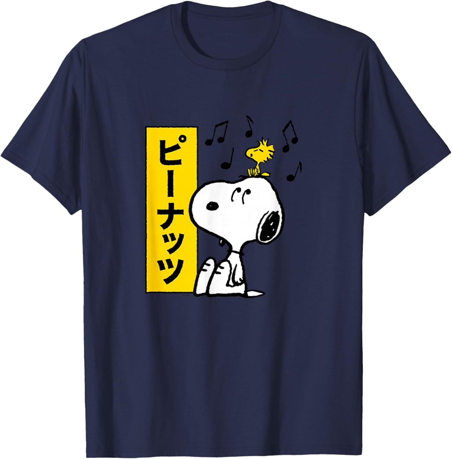 Peanuts - Snoopy and Woodstock T-Shirt - T-Shirt | Navy