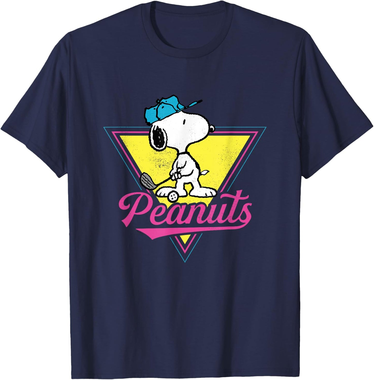 Peanuts - Golf Snoopy T-Shirt - T-Shirt | Navy