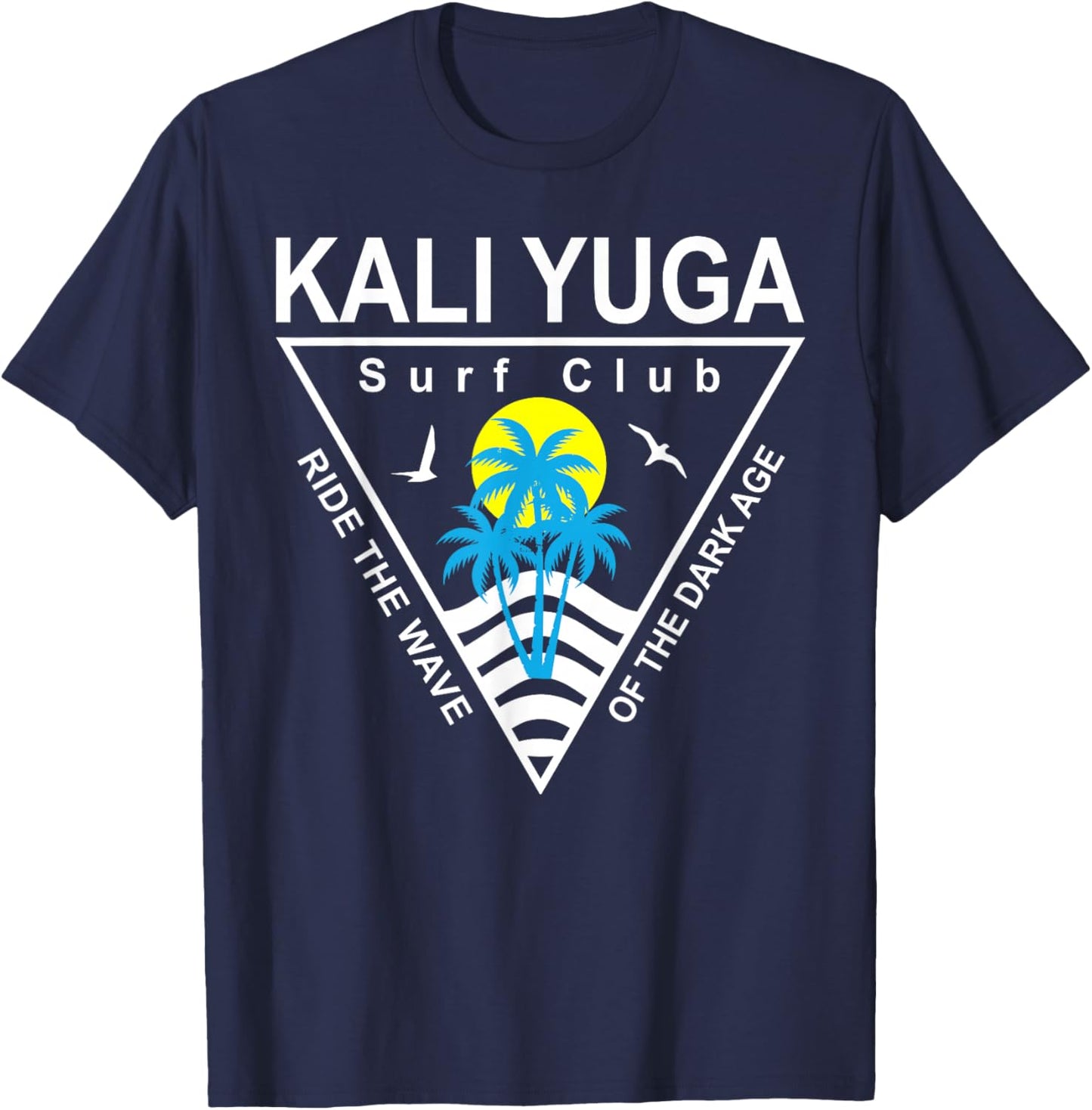 The Kali Yuga Surf Club Shirts Clothing & Store T-Shirt - T-Shirt | Navy