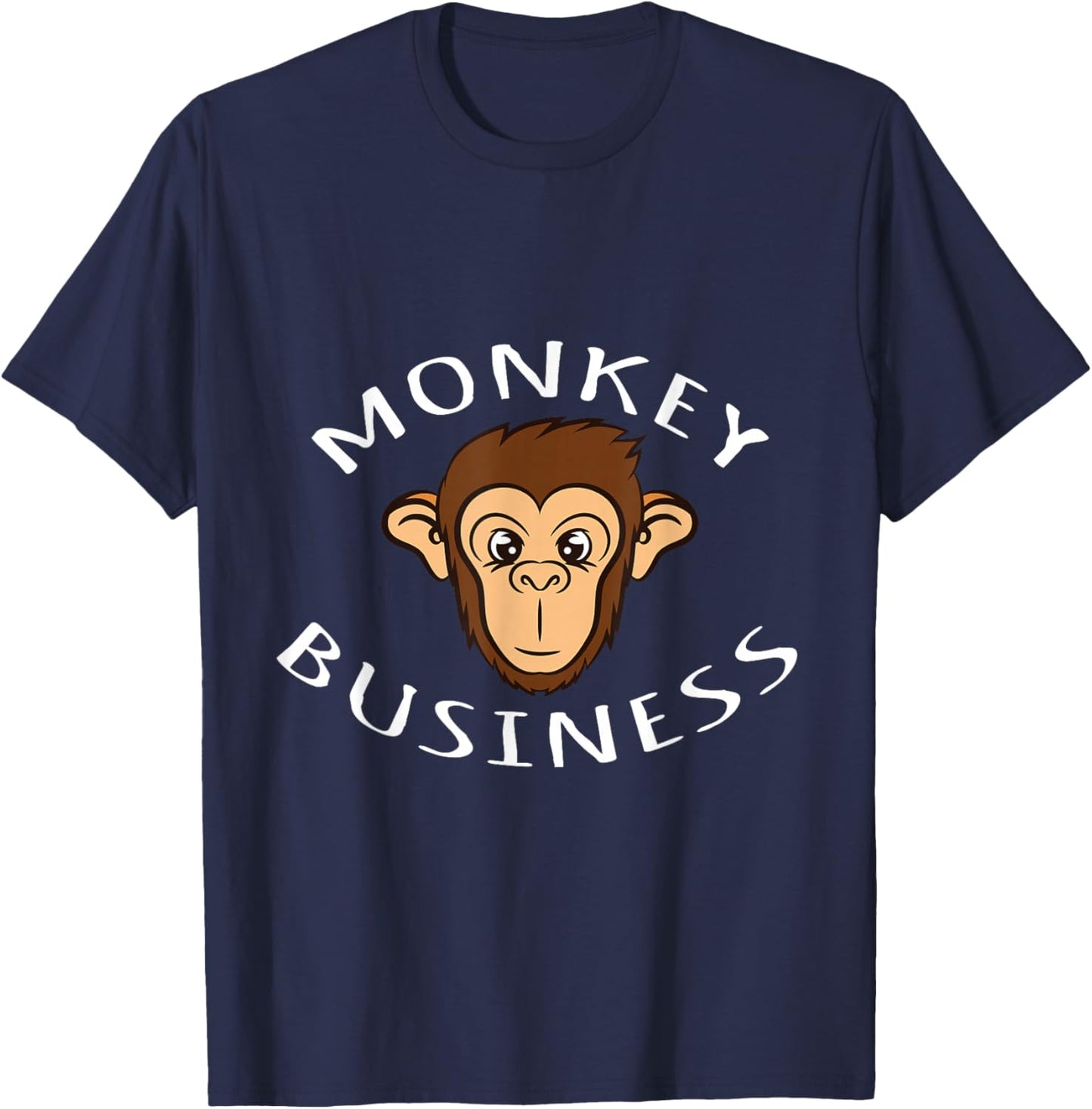 The monkey, a smart affair T-Shirt - T-Shirt | Navy