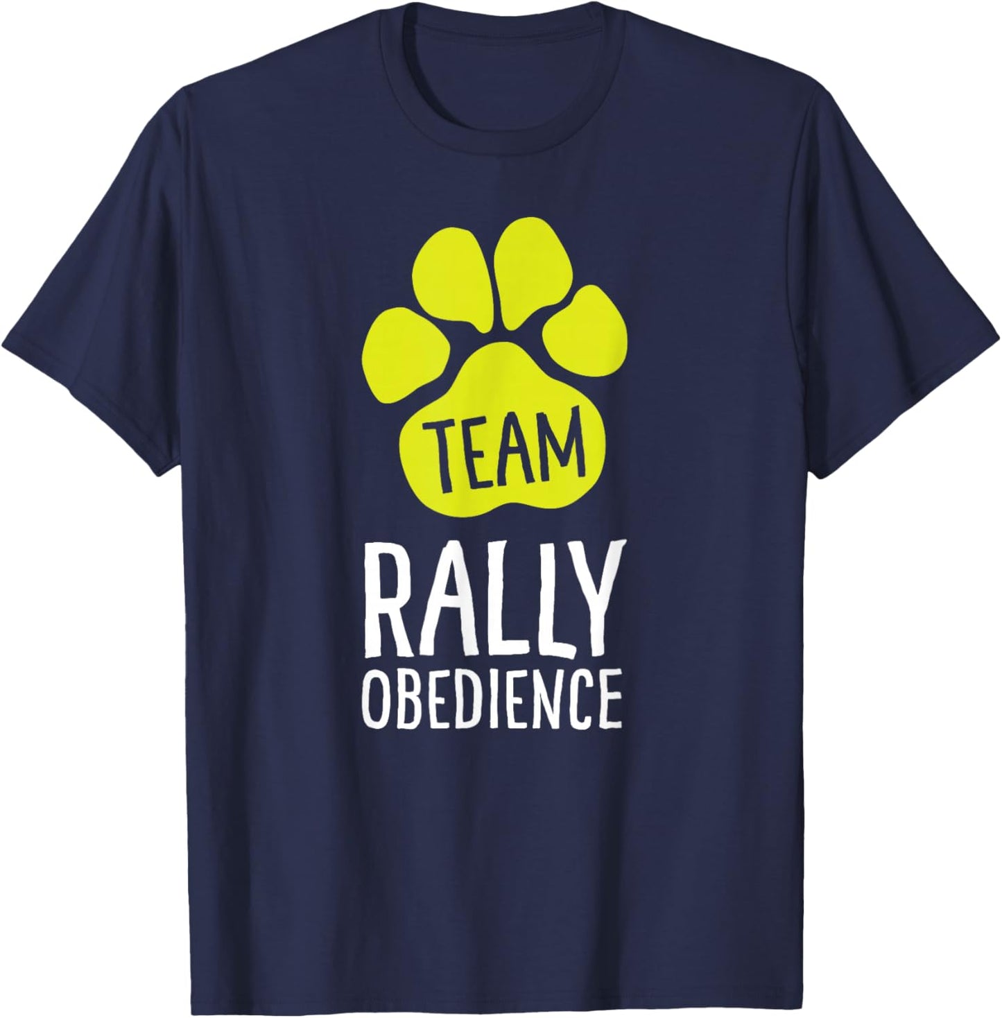 TinaShirts Team Rally Obedience T-Shirt - T-Shirt | Navy