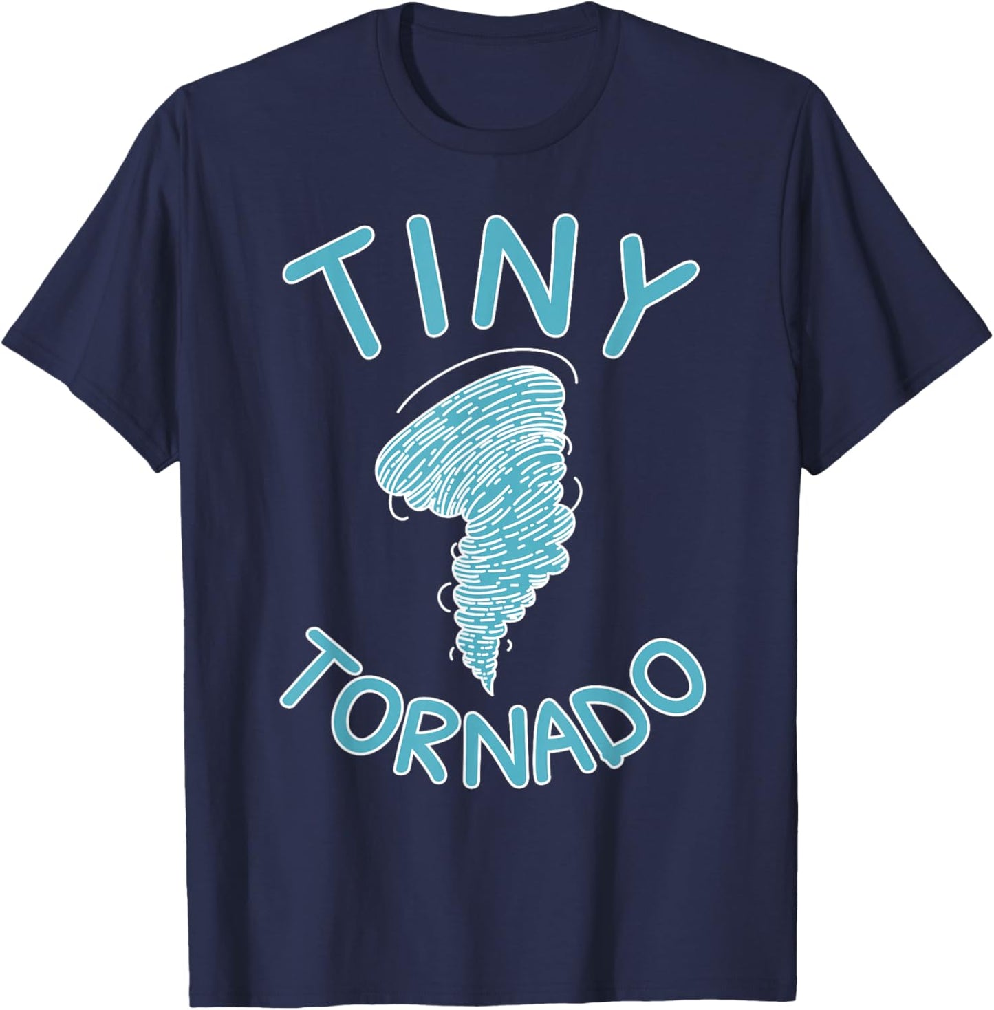 Storm Chasing Boy - Tiny Tornado T-Shirt - T-Shirt | Navy