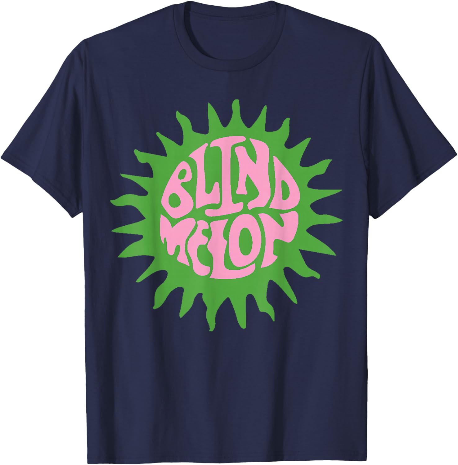 Blind Melon - Logo Sun T-Shirt - T-Shirt | Navy