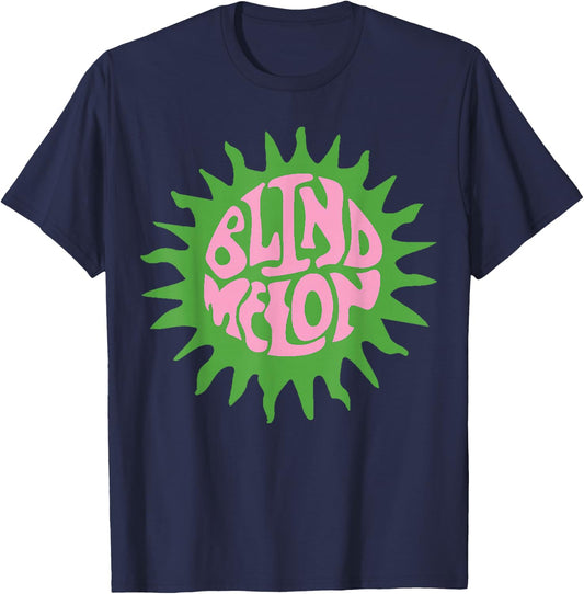 Blind Melon - Logo Sun T-Shirt - T-Shirt | Navy