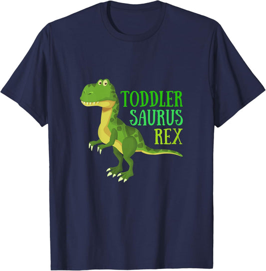 Dinosaur Toddlersaurus Toddler Saurus Rex T-Rex T-Shirt - T-Shirt | Navy