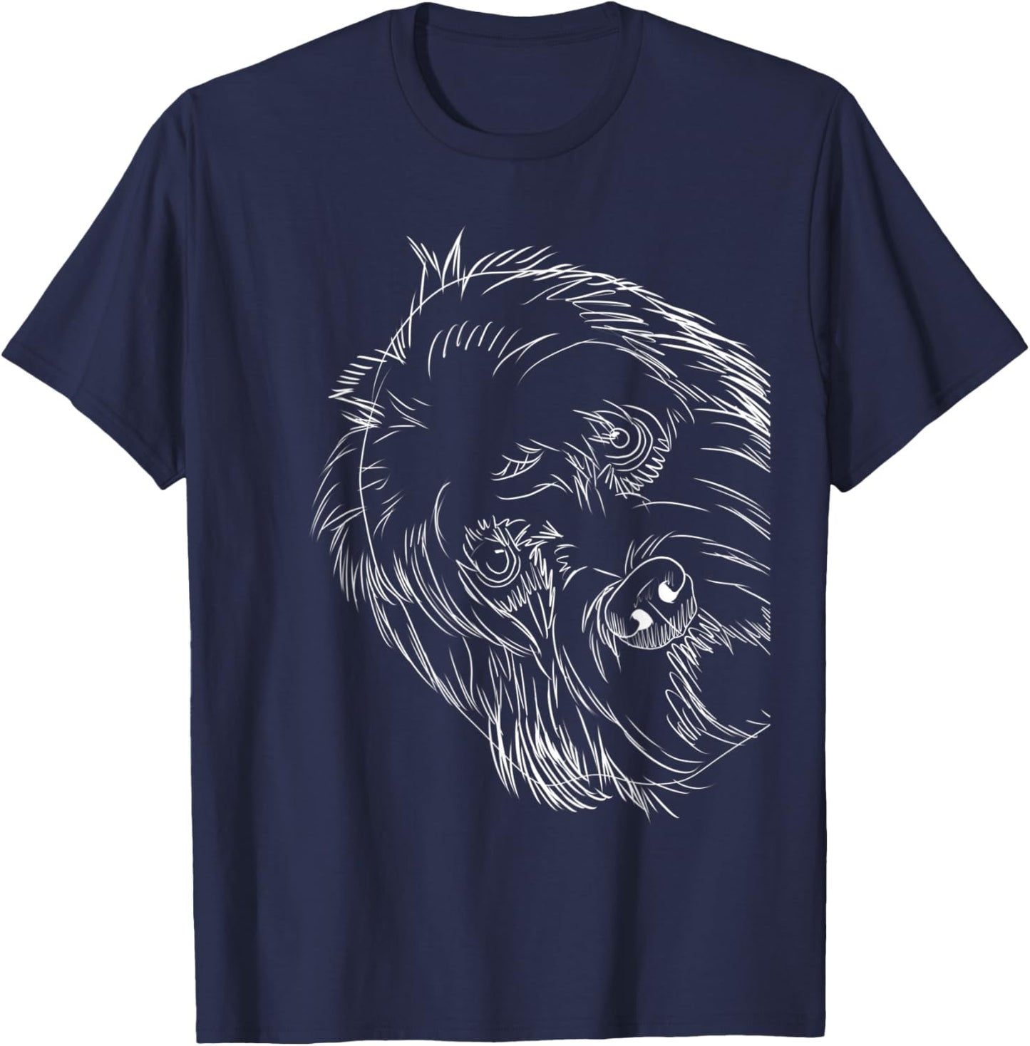 Funny Dog Dandie Dinmont Terrier Women Kids T-Shirt - T-Shirt | Navy