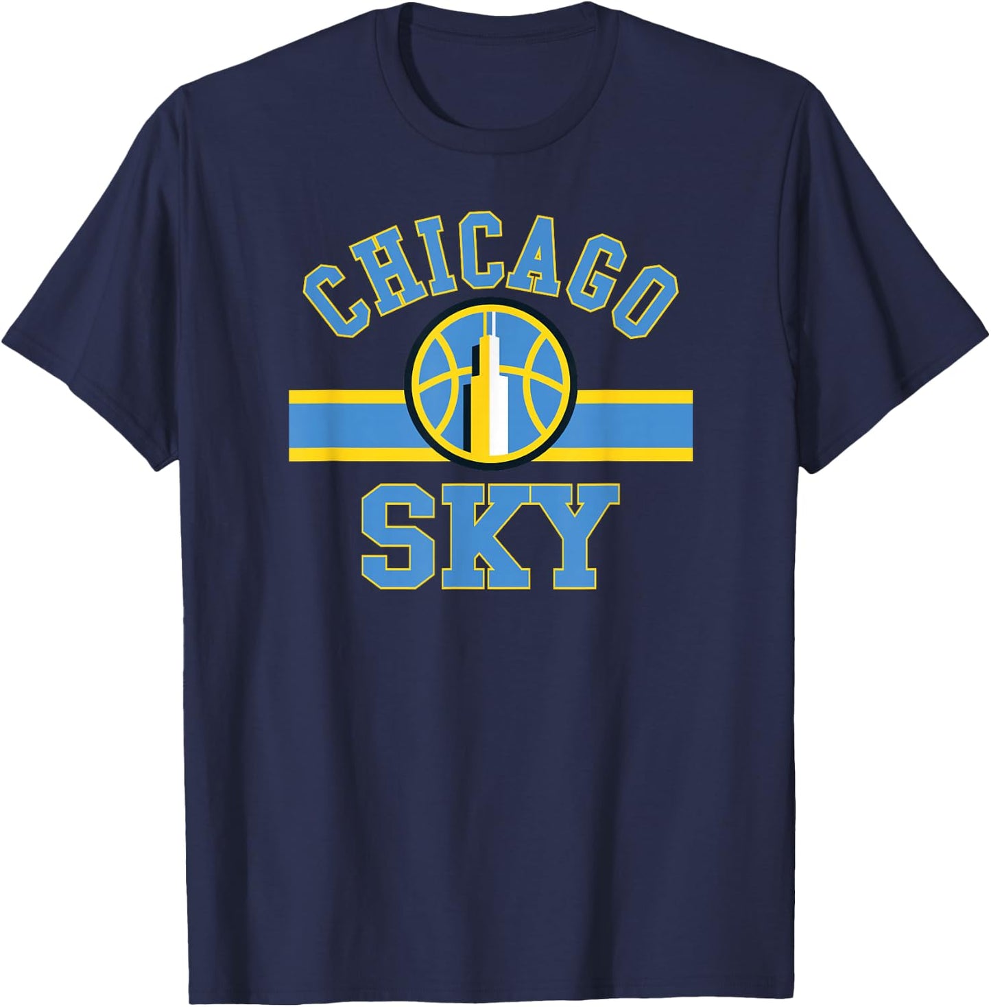 WNBA Chicago Sky Downtown T-Shirt - T-Shirt | Navy