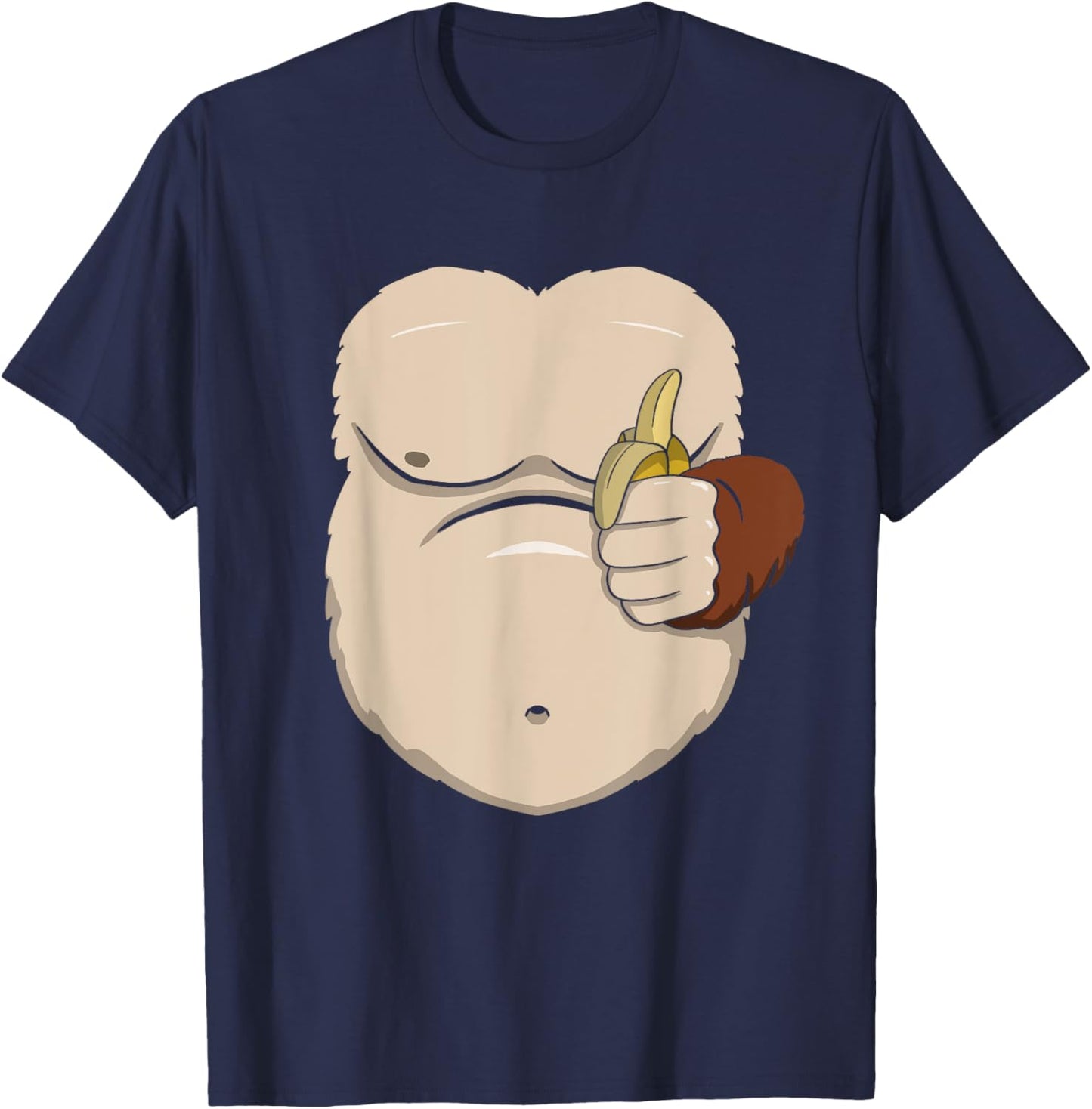 Funny Monkey Shirt , Women, Kids and Toddlers T-Shirt - T-Shirt | Navy