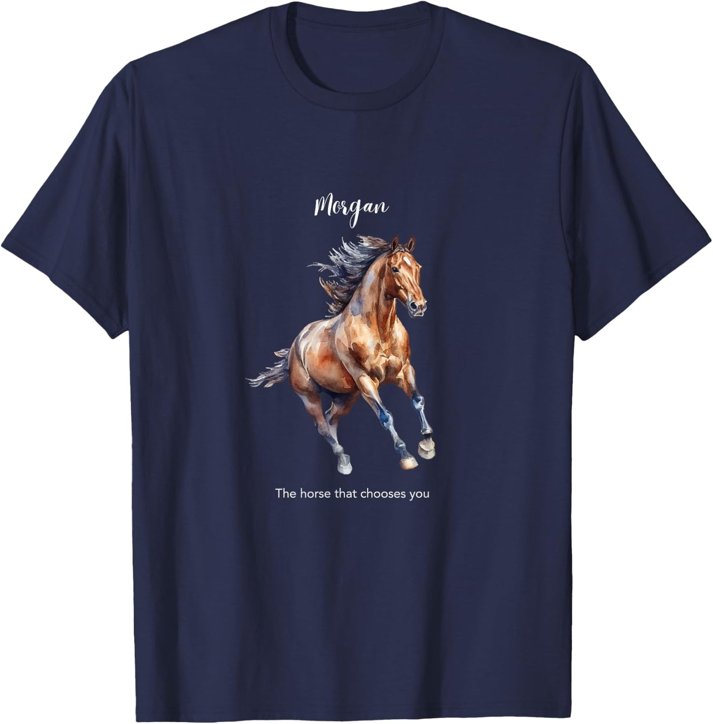 Morgan Horse T-Shirt - T-Shirt | Navy