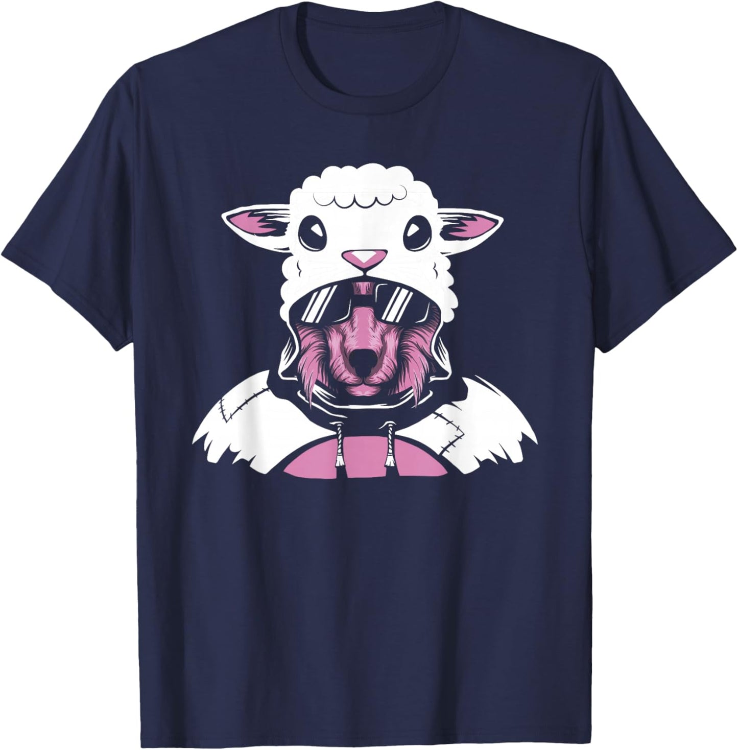 Wolf in sheep's fur T-Shirt - T-Shirt | Navy