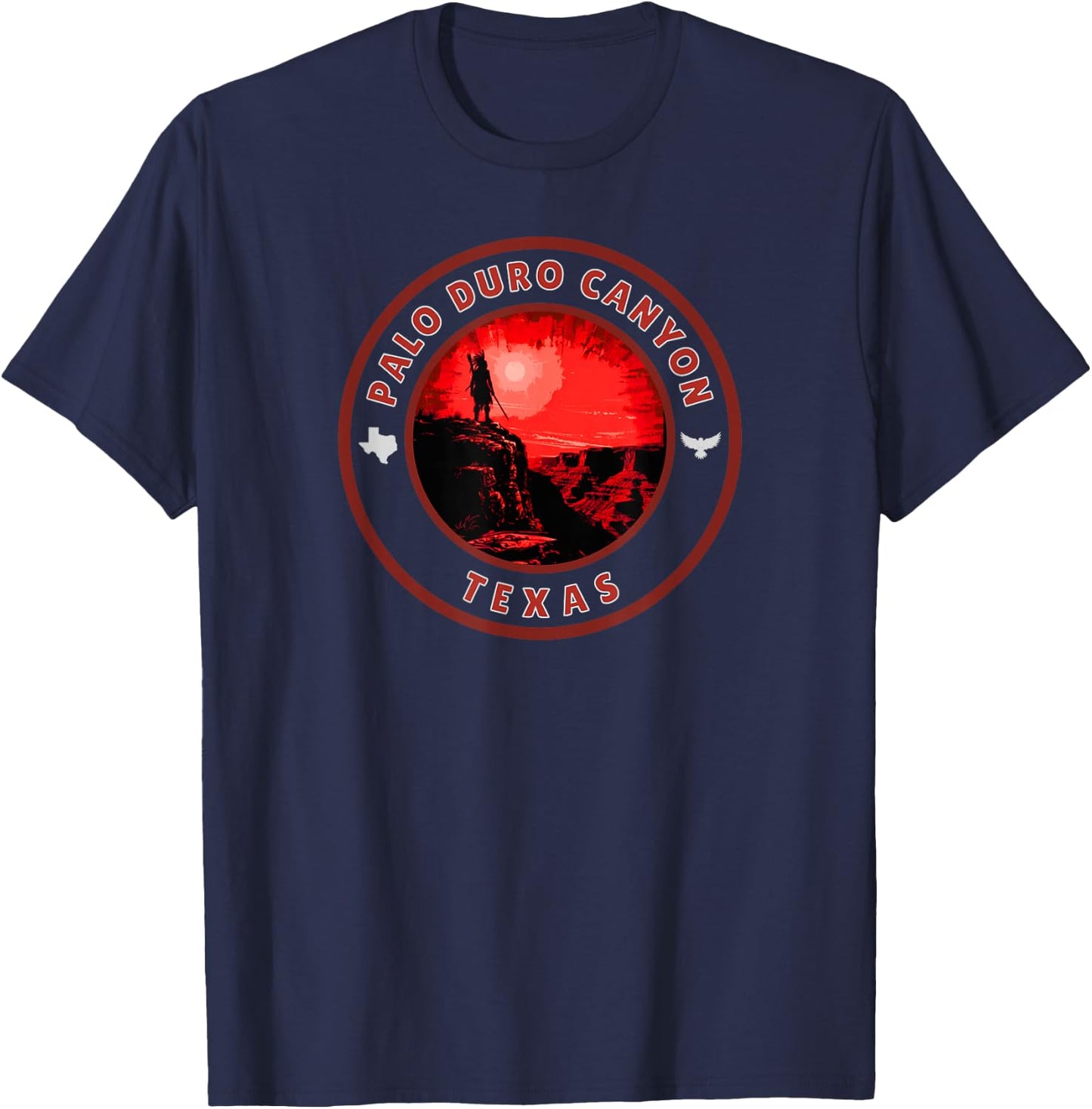 Palo Duro Canyon Texas T-Shirt - T-Shirt | Navy