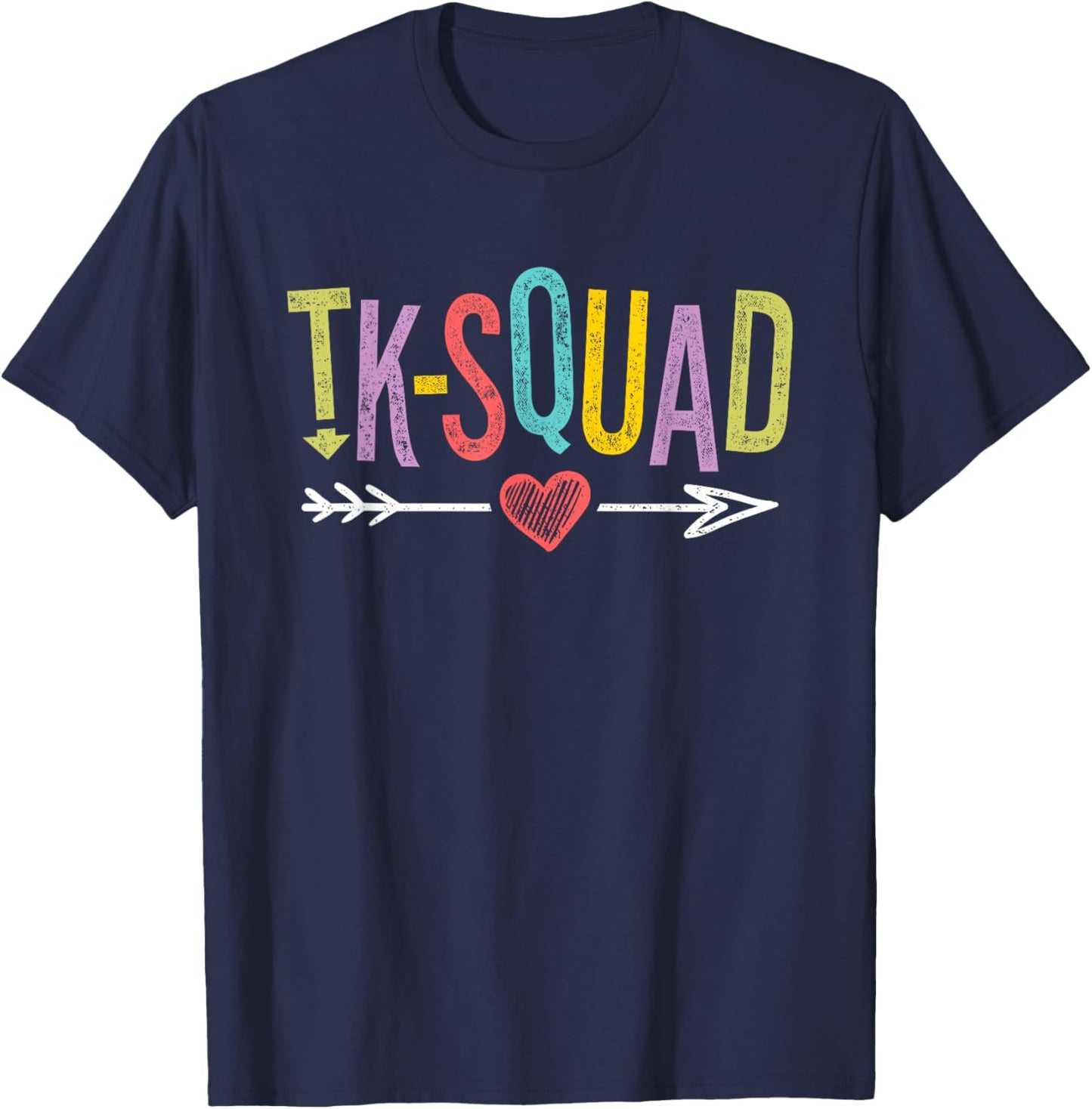 TK-Squad - Transitional Kindergarten Teacher Team Shirts T-Shirt - T-Shirt | Navy