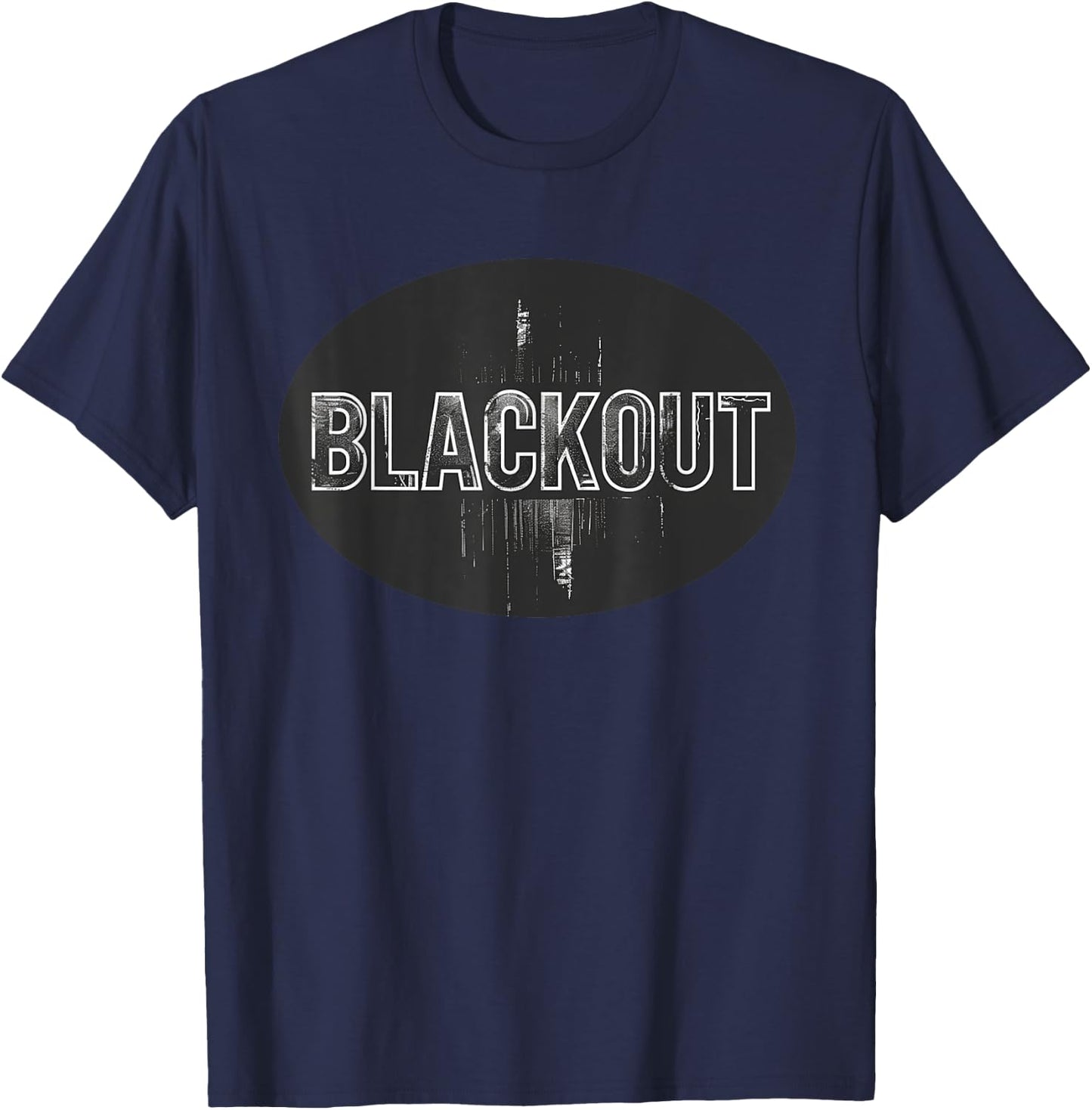 Awesome Blackout speech for Boys and Girls T-Shirt - T-Shirt | Navy