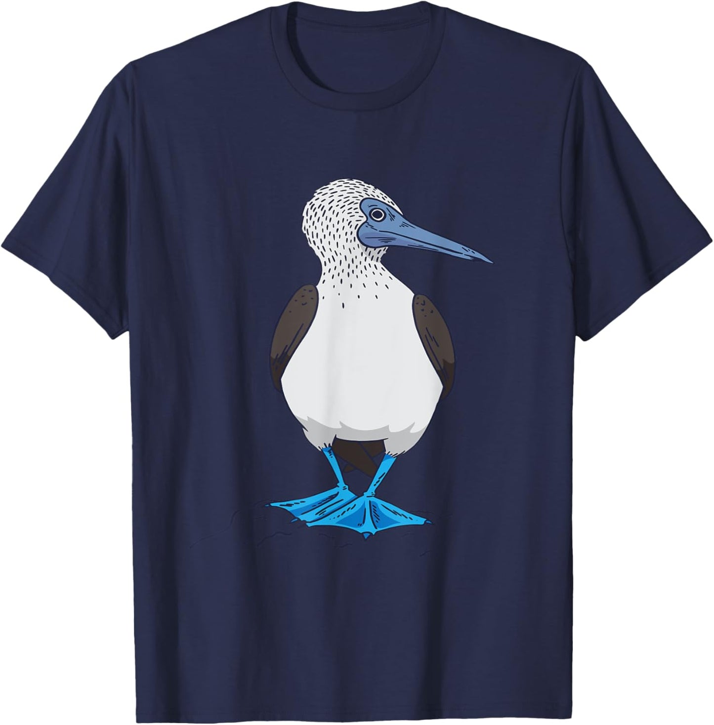 Blue-footed boobies sea bird tropical sea bird boobies T-Shirt - T-Shirt | Navy