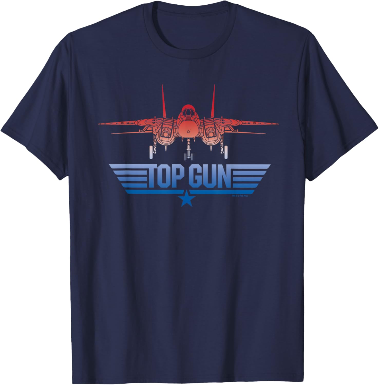 Top Gun - Jet Logo T-Shirt - T-Shirt | Navy