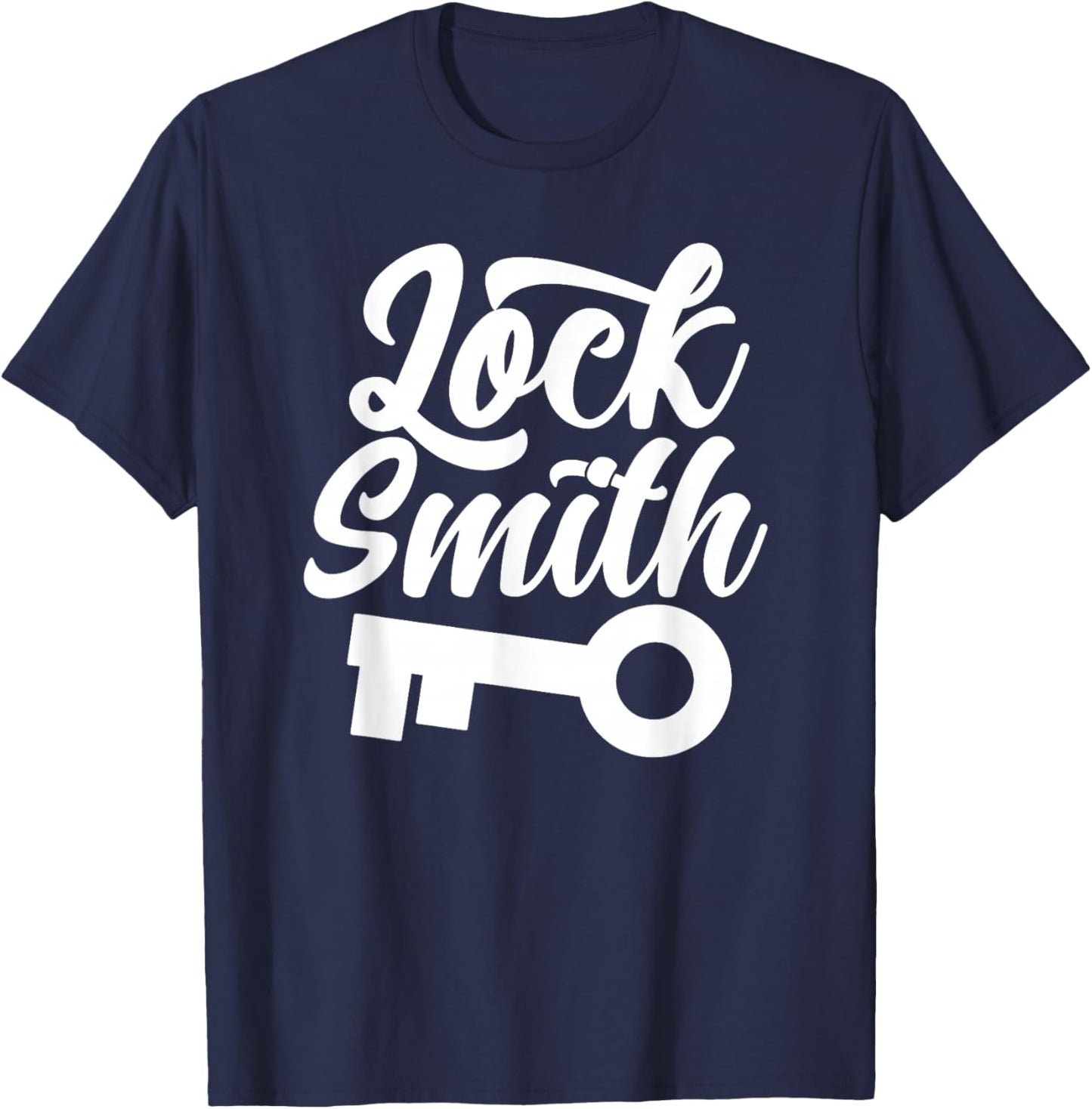 Locksmith Locksmith Lock Profession T-Shirt - T-Shirt | Navy