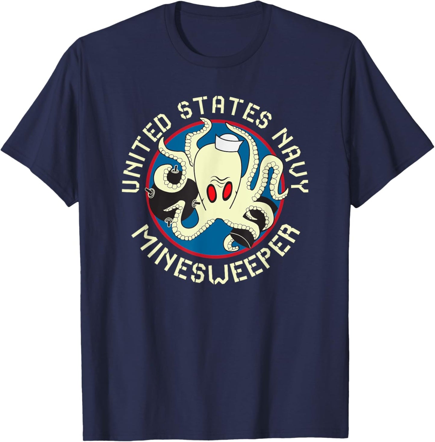 United States Navy Minesweeper T-Shirt - T-Shirt | Navy