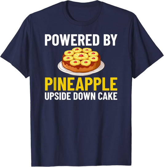 Pineapple Upside Down Cake Recipe Mix Filling T-Shirt - T-Shirt | Navy