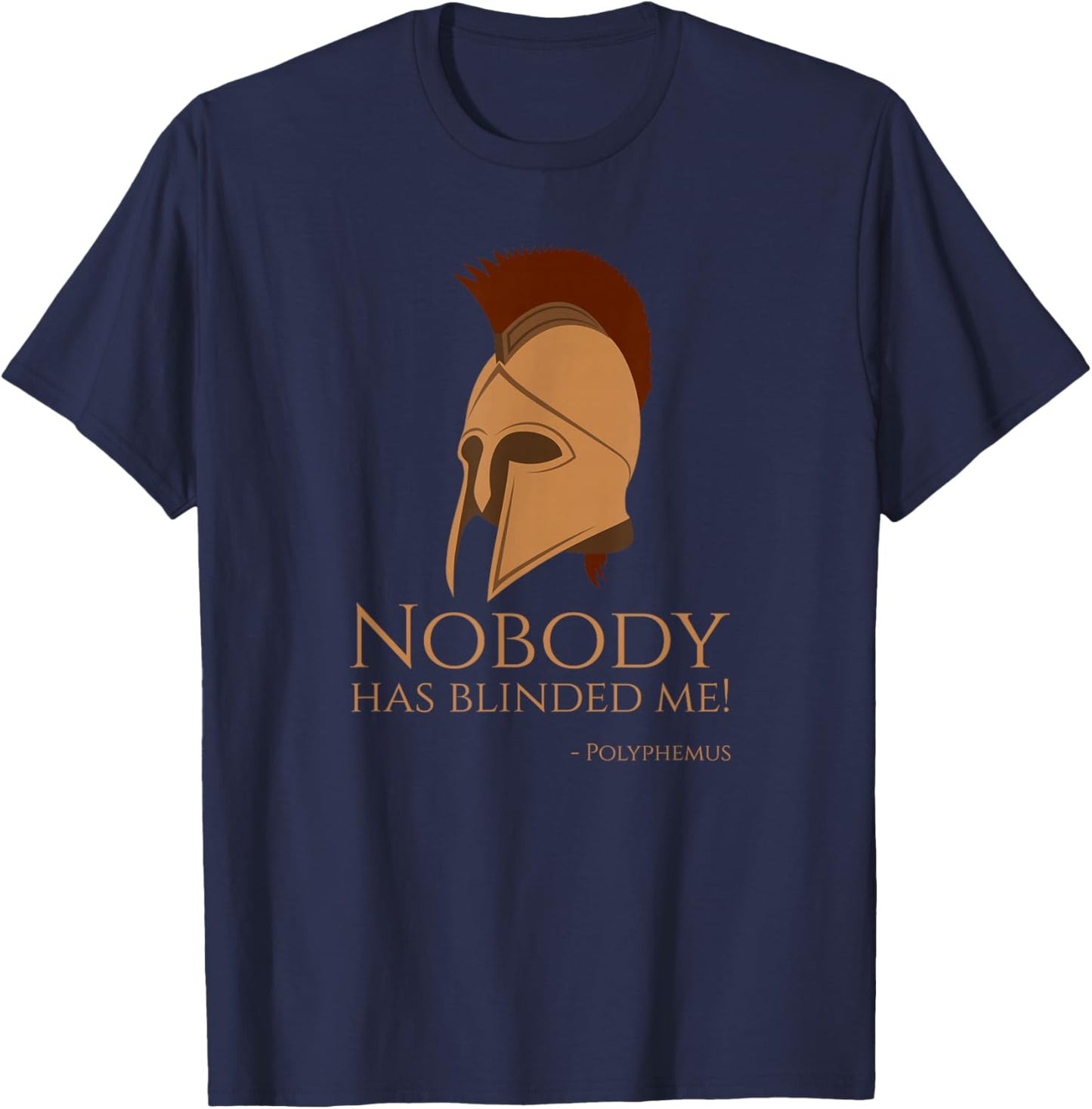Ancient Greek Mythology & Trojan War History Gifts -Adults Black Small Modern T-Shirt - T-Shirt | Navy