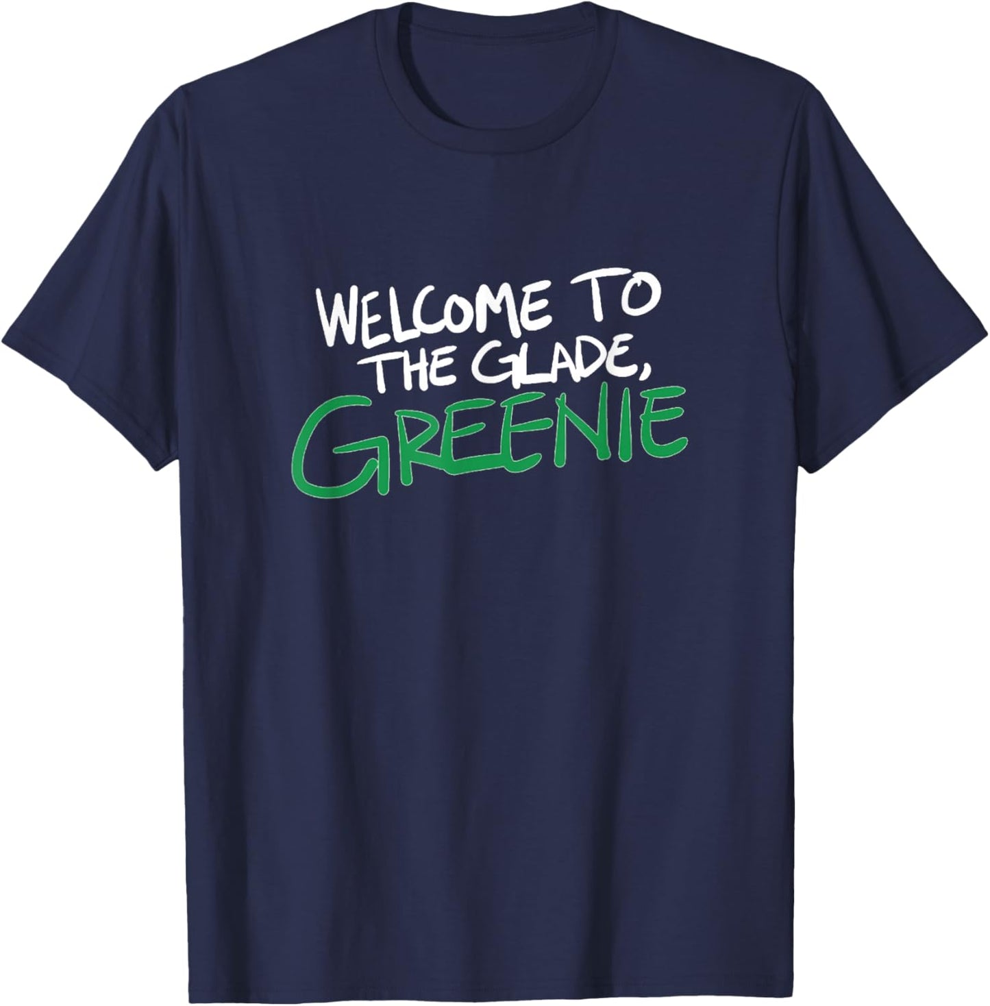 Welcome to The Glade Bookish , Book Lover Gift Small T-Shirt - T-Shirt | Navy
