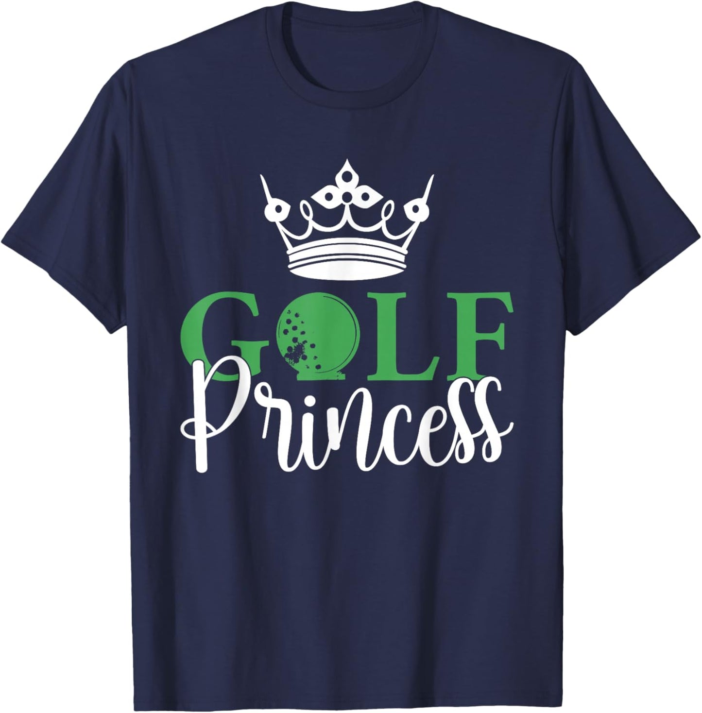 Golf Princess Golfing T-Shirt - T-Shirt | Navy